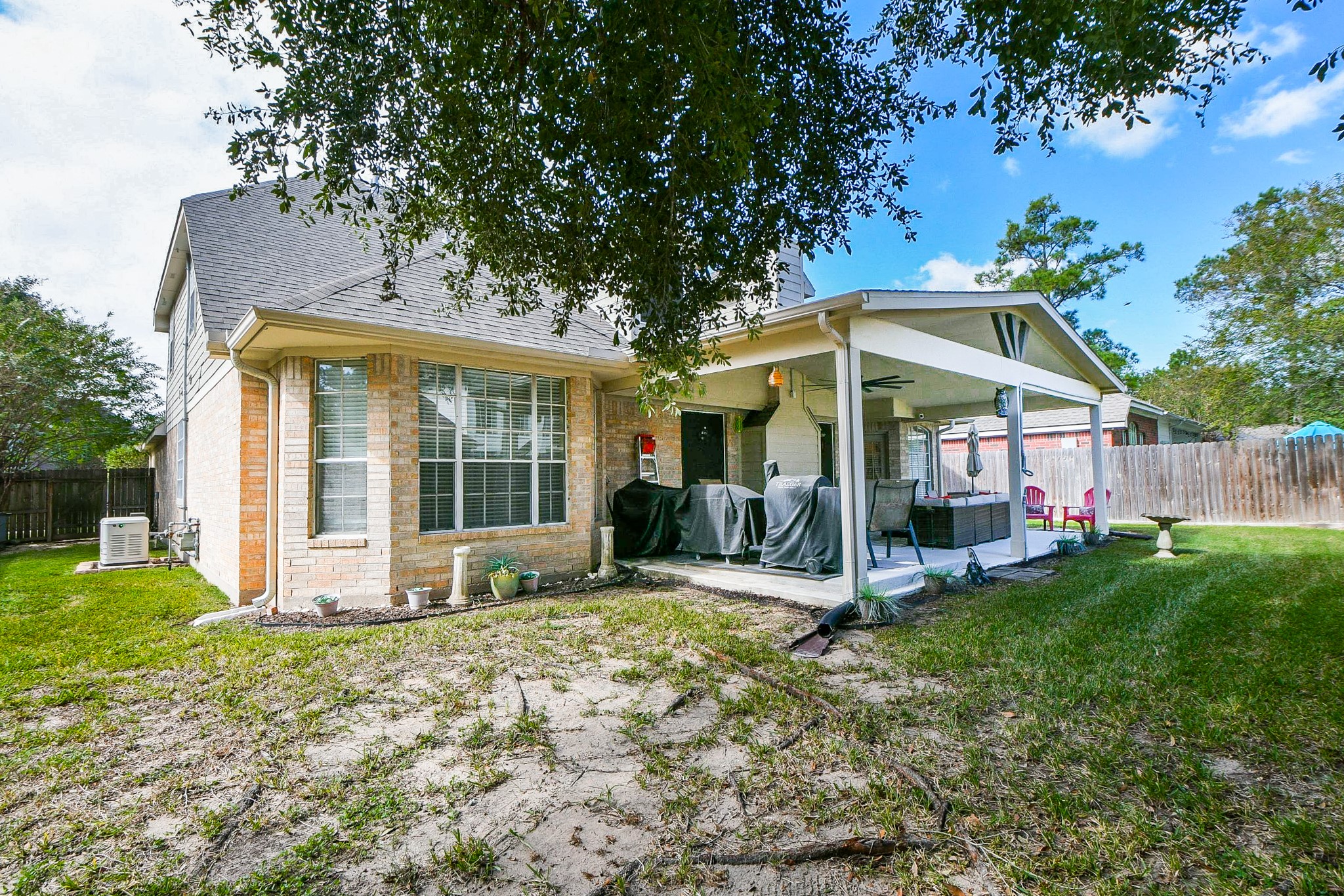 The best weekends don't always require leaving home. With a spacious covered patio just steps away and a backyard offering room for outdoor activities, this setting invites you to slow down and enjoy time at home.