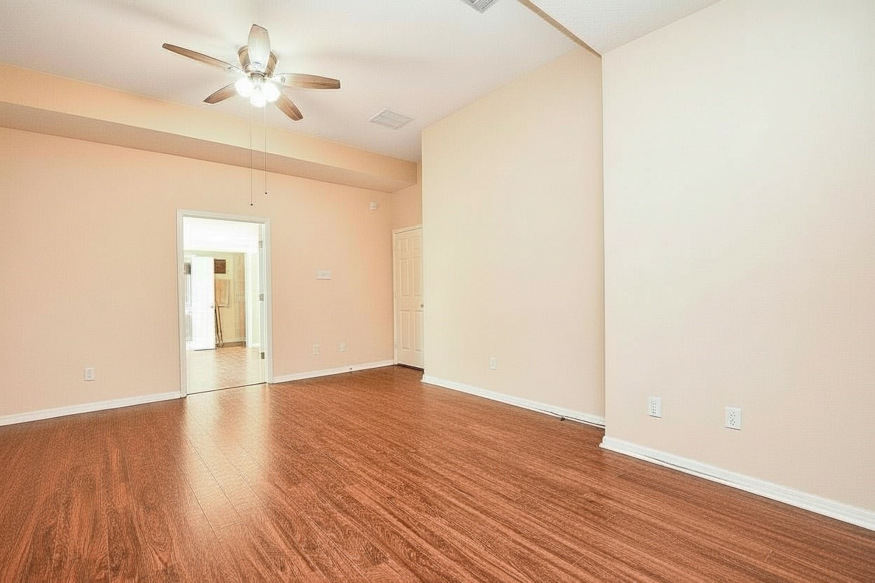 *Room shown without furnishings*
