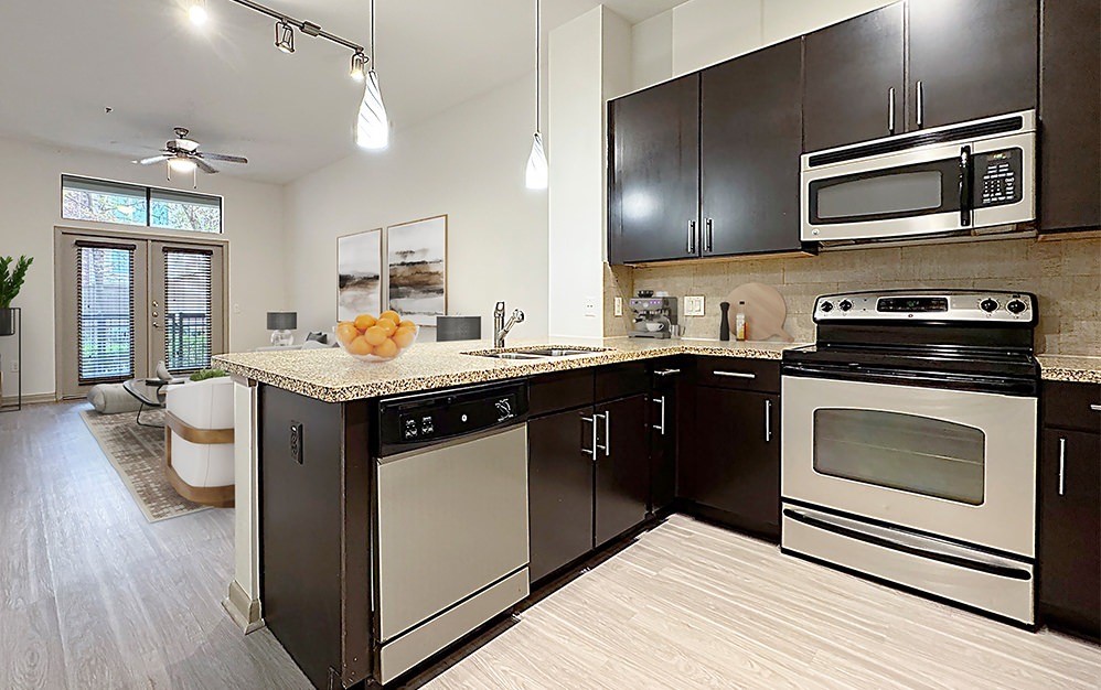 Stainless steel appliances!