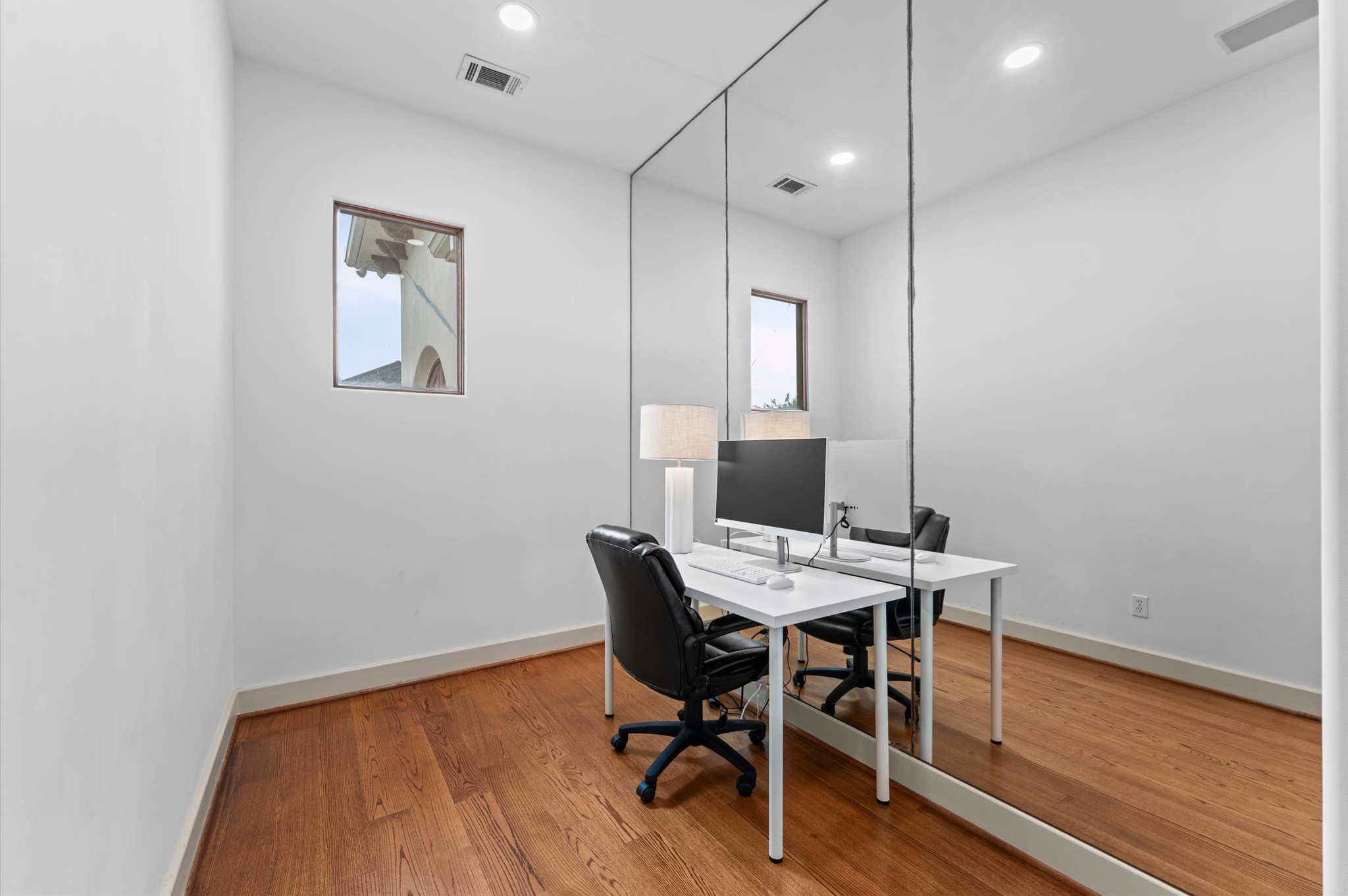 A versatile bonus space adaptable to a private home office, fitness studio, playroom, or hobby room, offering flexibility to suit a variety of lifestyle needs.