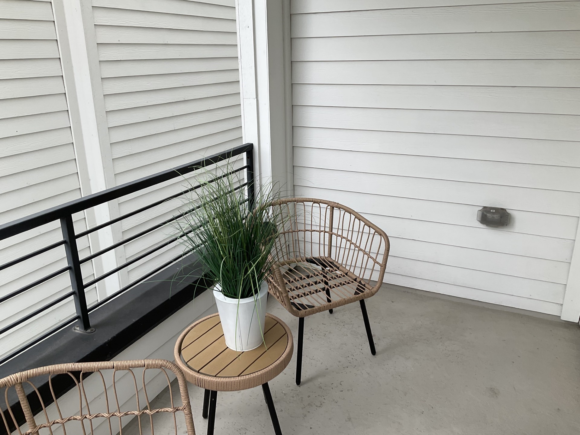 Another view of patio