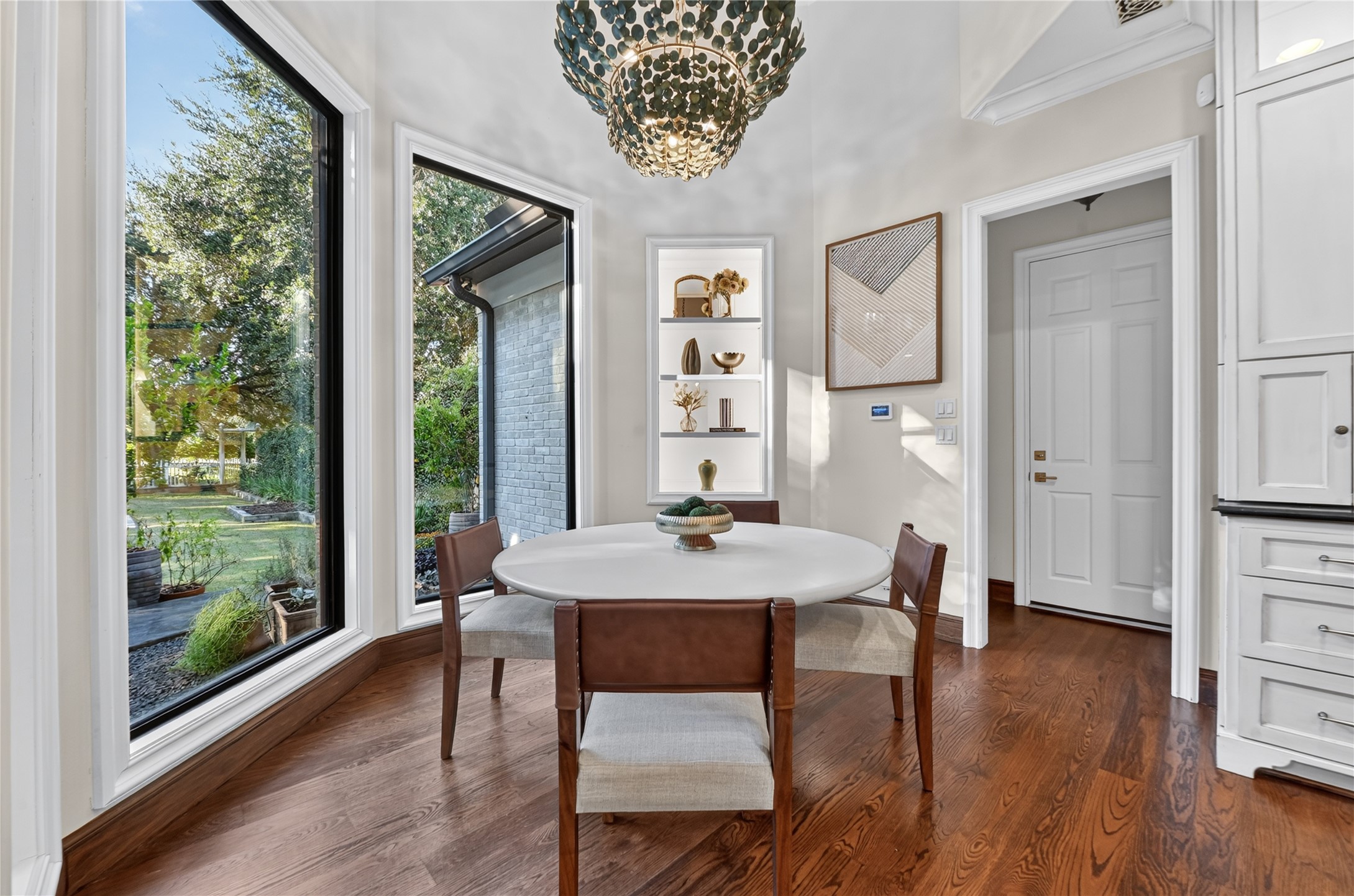 Breakfast room leads to the garage - the perfect space for those busy mornings getting the kids out the door.