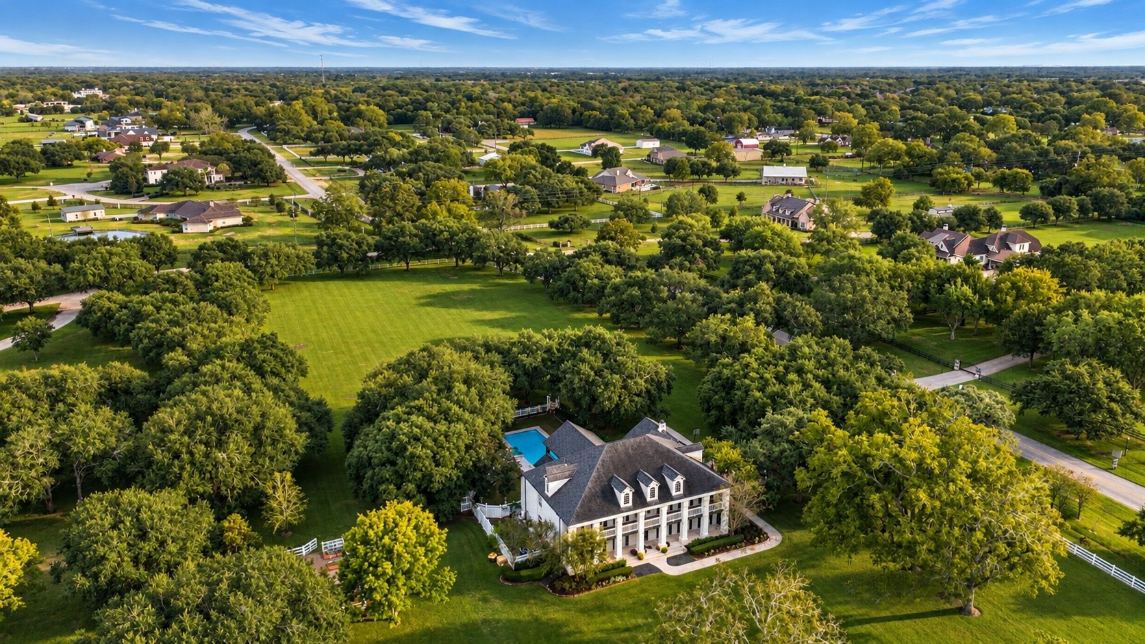 Located in the highly desired luxury acreage community of River Forest, this sprawling 6 acre estate has been meticulously maintained and exudes charm and character throughout. Located in the highly desired luxury acreage community of River Forest, this sprawling 6 acre estate has been meticulously maintained and exudes charm and character throughout.
