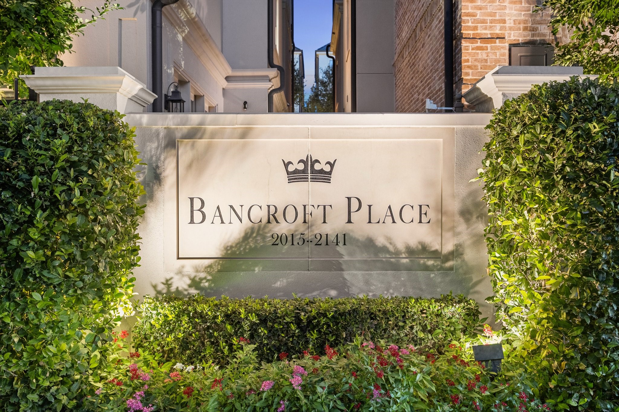 Bancroft Place an exclusive gated enclave of just 18 luxury residences, only a 5-minute walk from River Oaks District, Houstons premier upscale open-air shopping and fine dining destination. Bancroft Place an exclusive gated enclave of just 18 luxury residences, only a 5-minute walk from River Oaks District, Houstons premier upscale open-air shopping and fine dining destination.