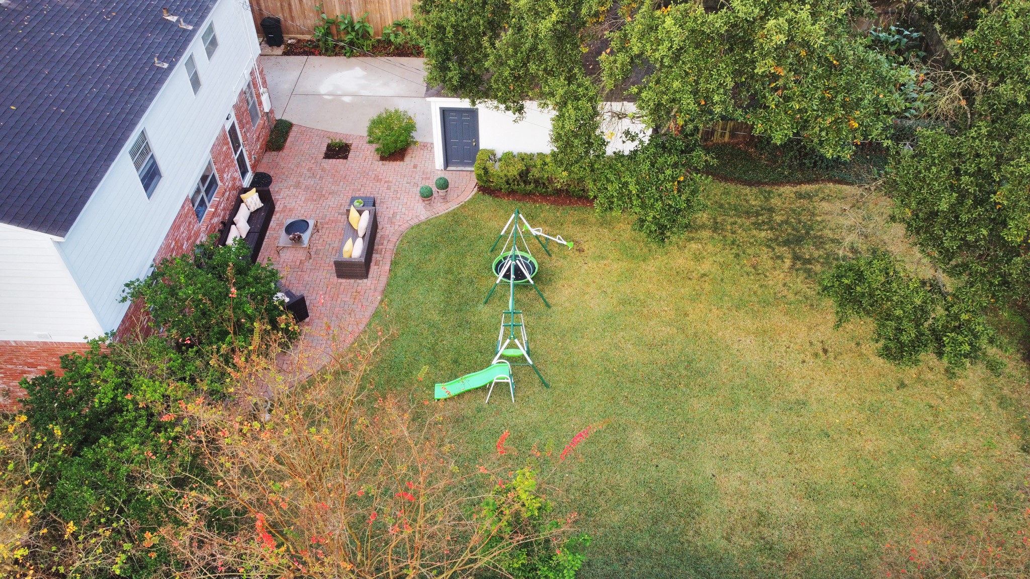 view of backyard