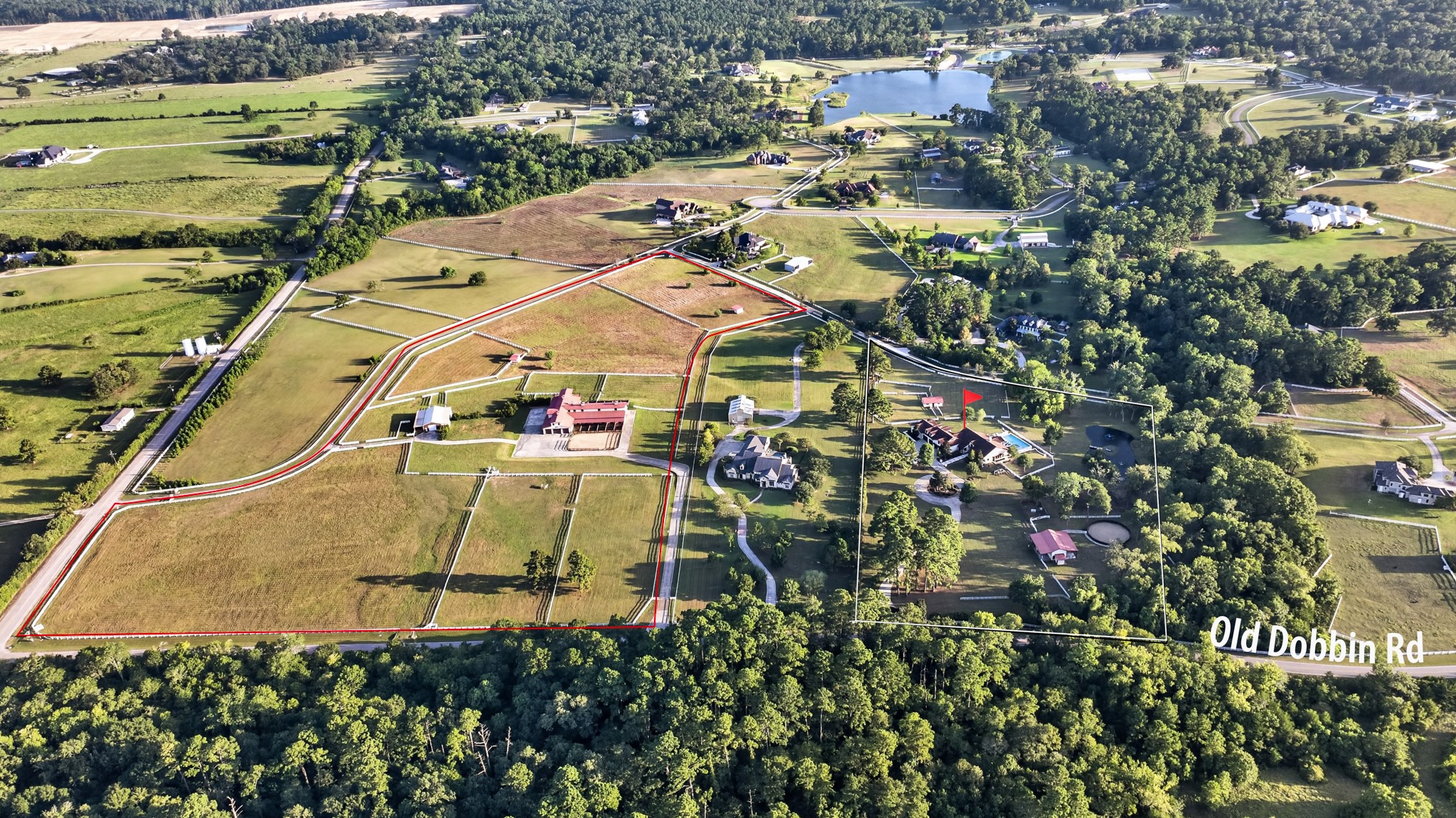 Together with Chisholm Ranch, this becomes an extraordinary 27.52-acre equestrian family compound.