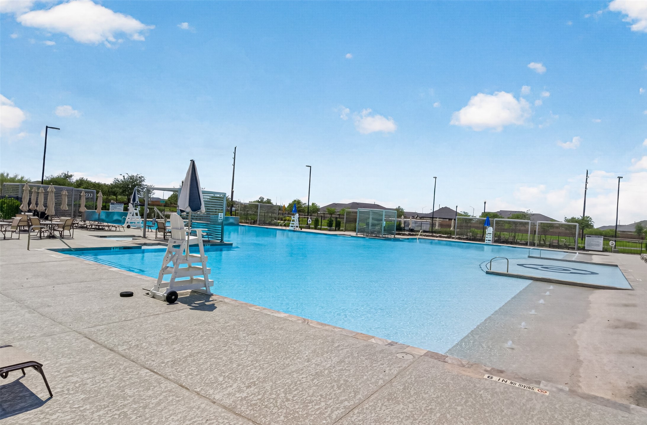 Lap pool.