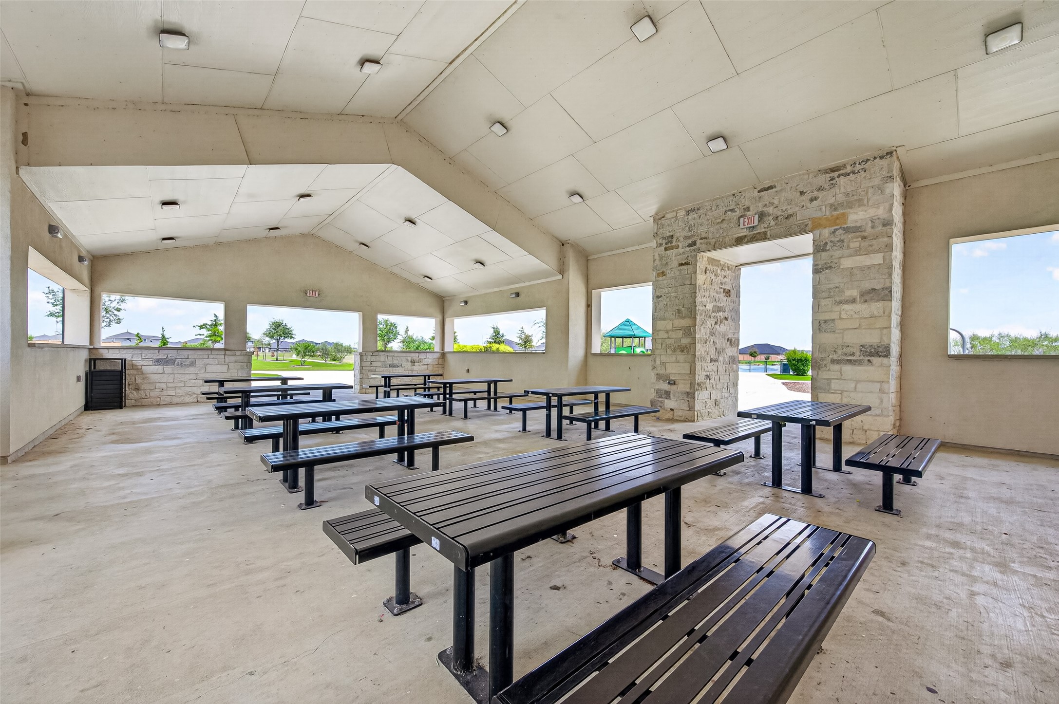 Picnic pavilion.