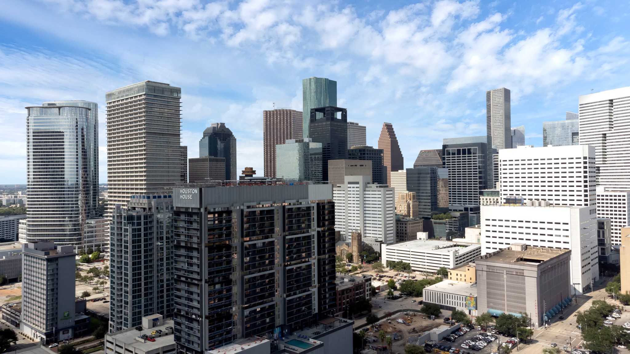 Downtown Houston.