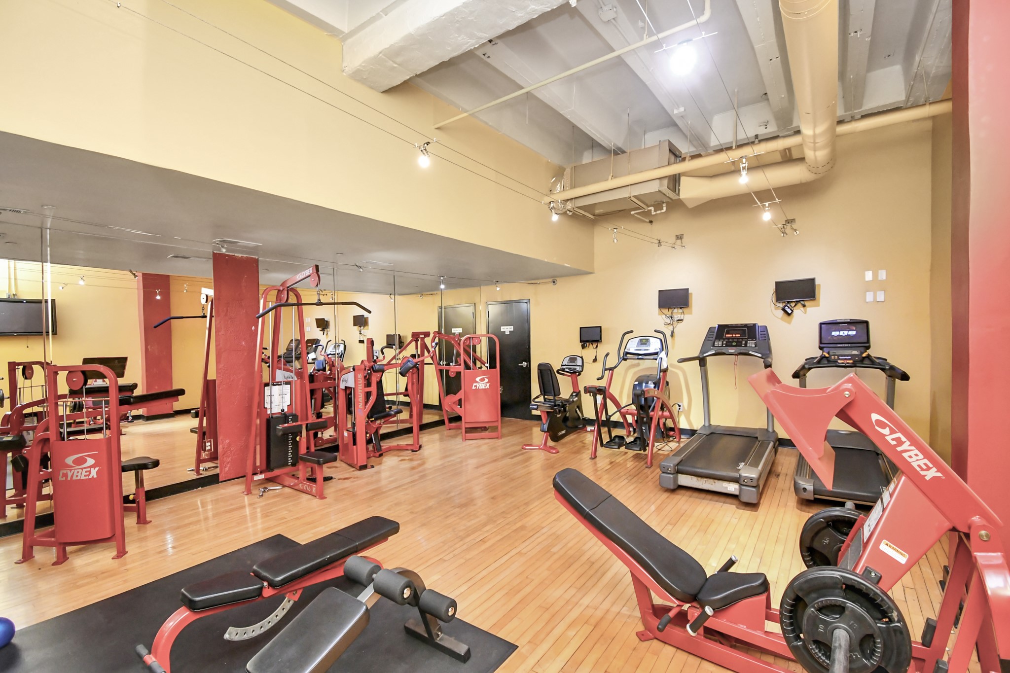 Building amenity room.