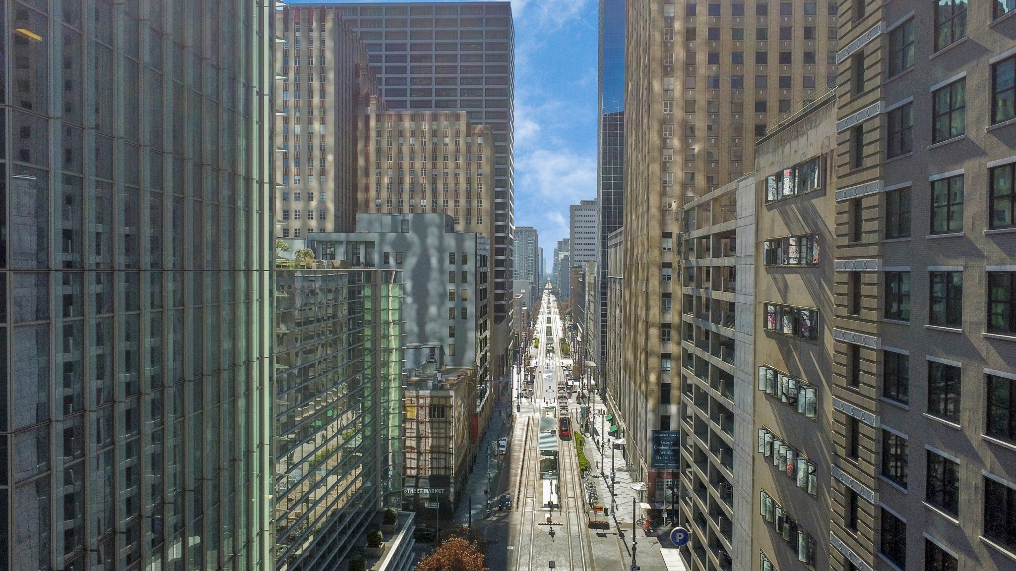 Downtown Houston.