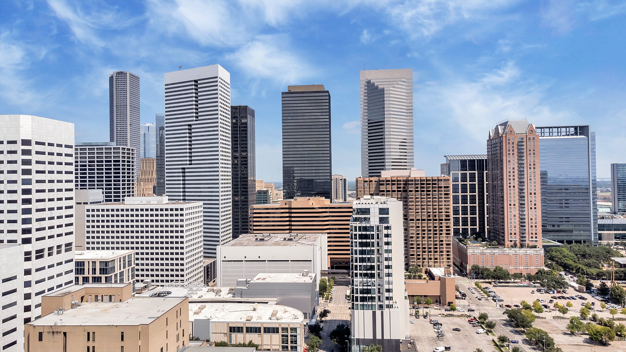 Downtown Houston.