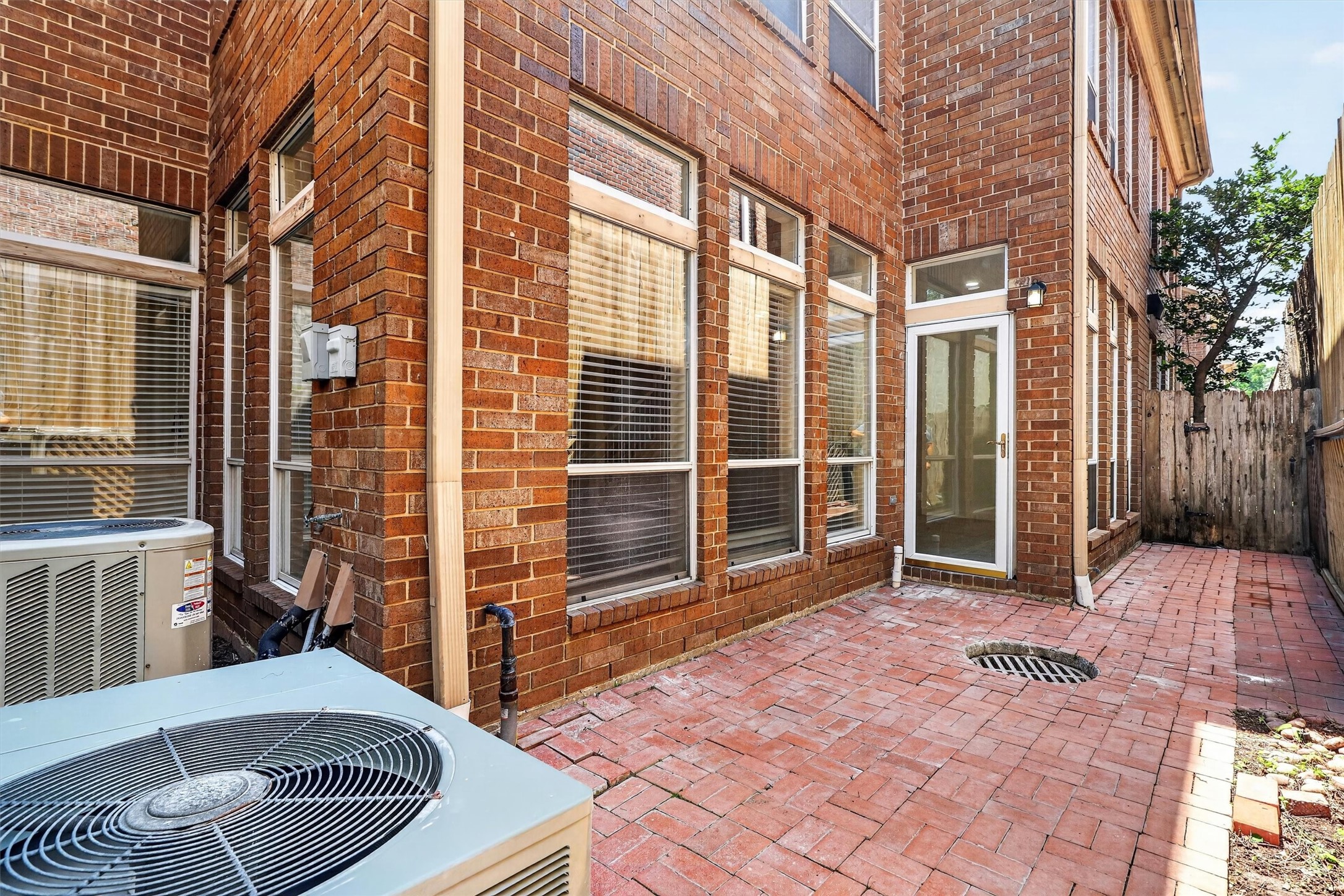 Private outdoor patio space perfect for relaxing or entertaining guests.