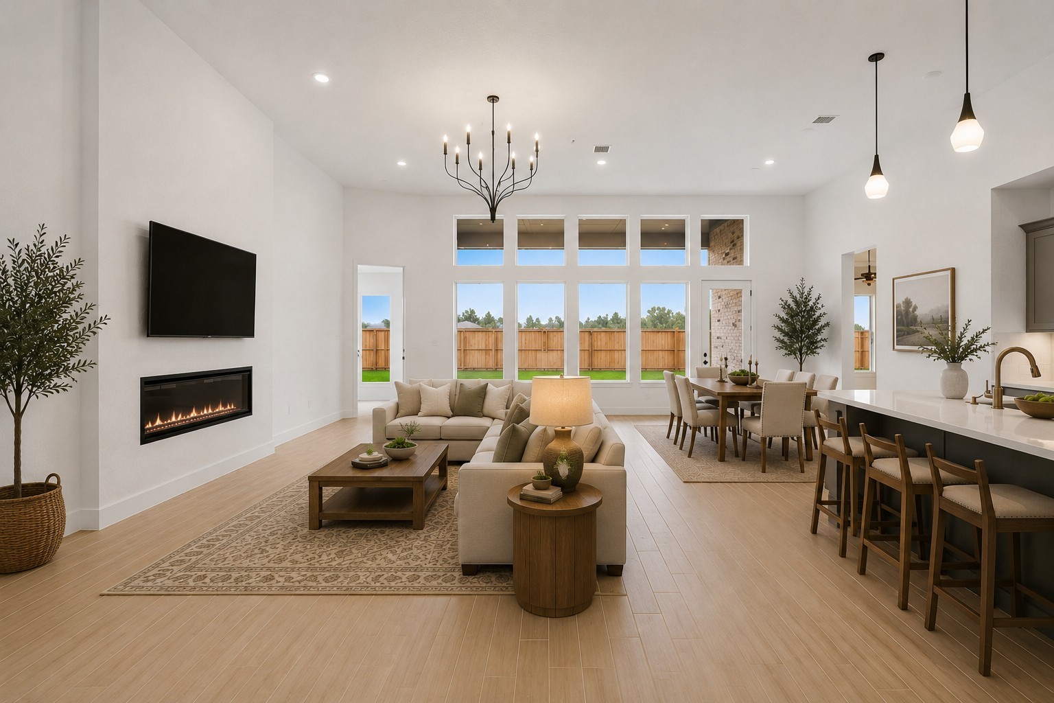 Virtual Concept of Family Room