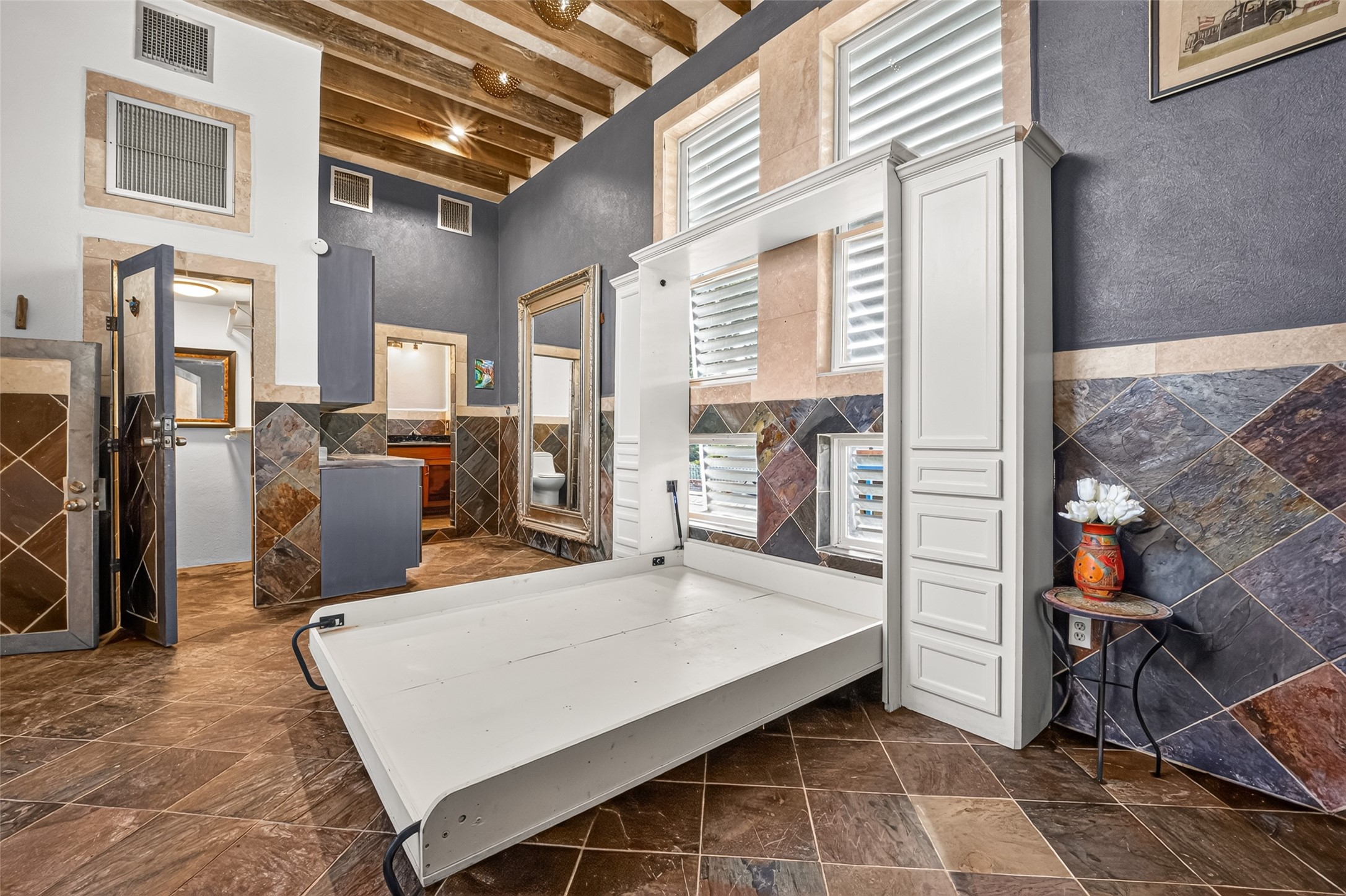 Overall look at the living space.