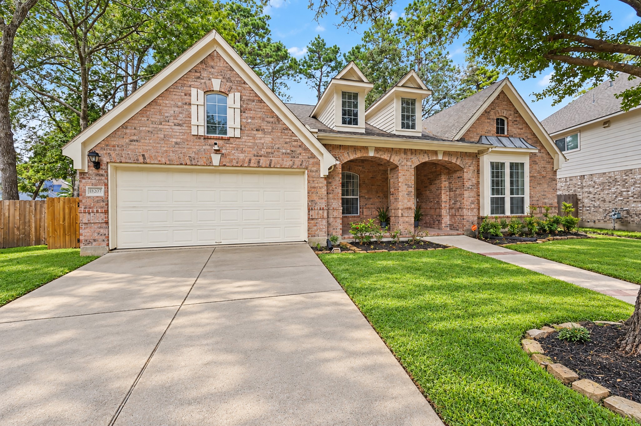 Beautiful brick 1.5 story home on a large lot!! Grass virtually enhanced Beautiful brick 1.5 story home on a large lot!! Grass virtually enhanced