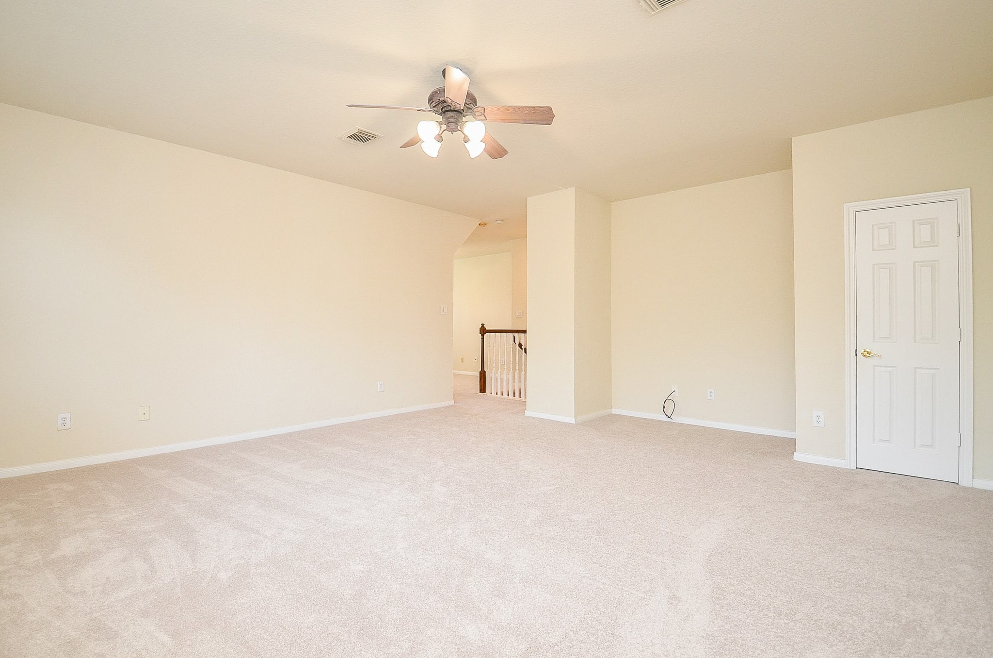 The upstairs game room gives everyone a place to spread out without taking over the main living areas downstairs. With room for a big-screen TV, game table, play area or workout space, this is bonus square footage youll actually use.