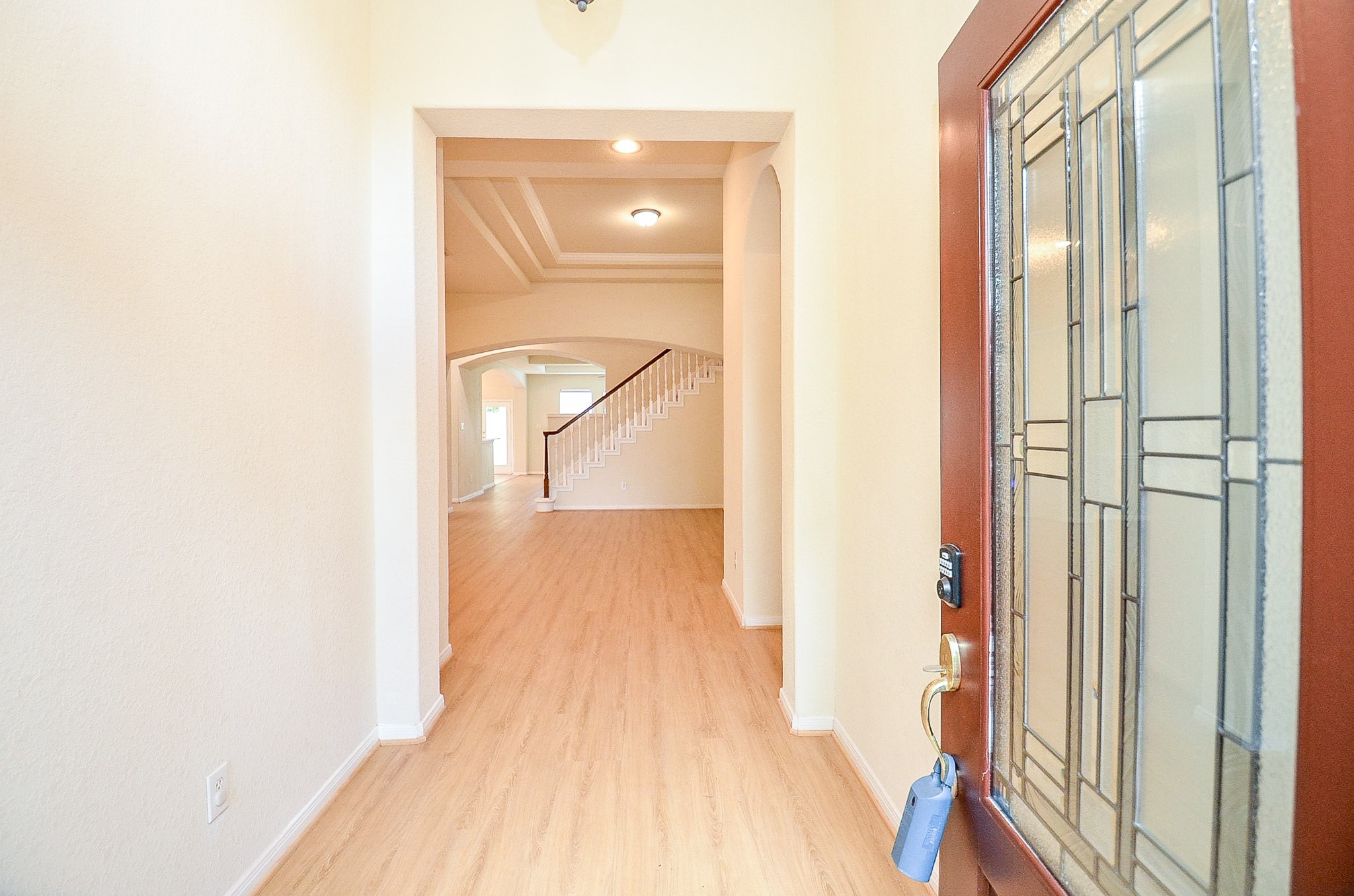Your first look inside sets the stage for whats ahead: fresh neutral paint, new vinyl flooring and an open view through the main living spaces. Its a clean slate ready for the next owner to make it their own.