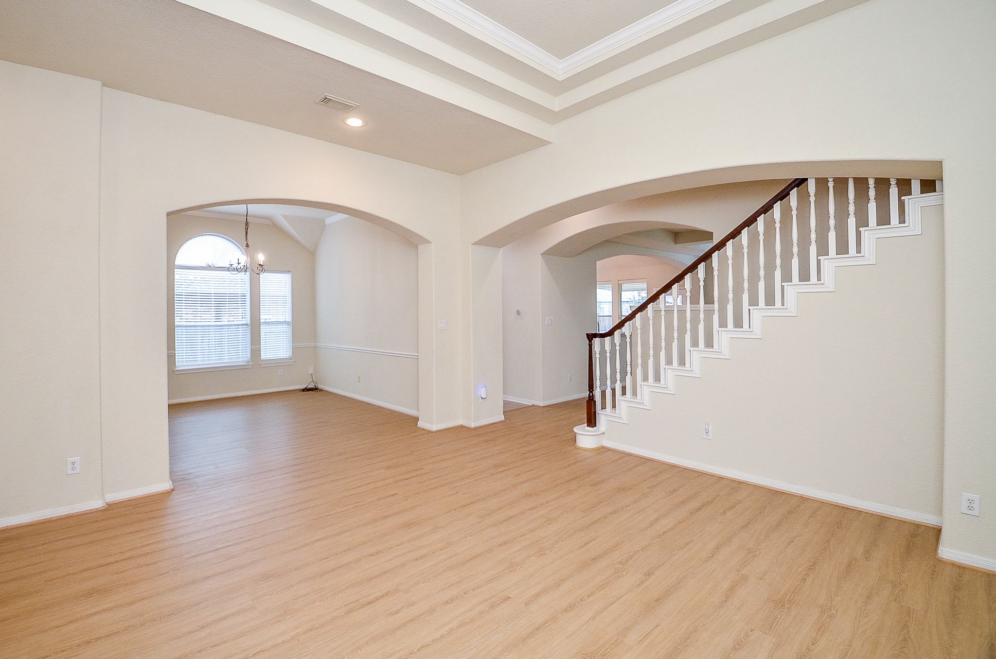 One floor plan, plenty of possibilities. These generous front rooms can be dressed up for entertaining or reimagined for the way you live today, whether that means a formal dining room, home office, sitting room or additional gathering space.