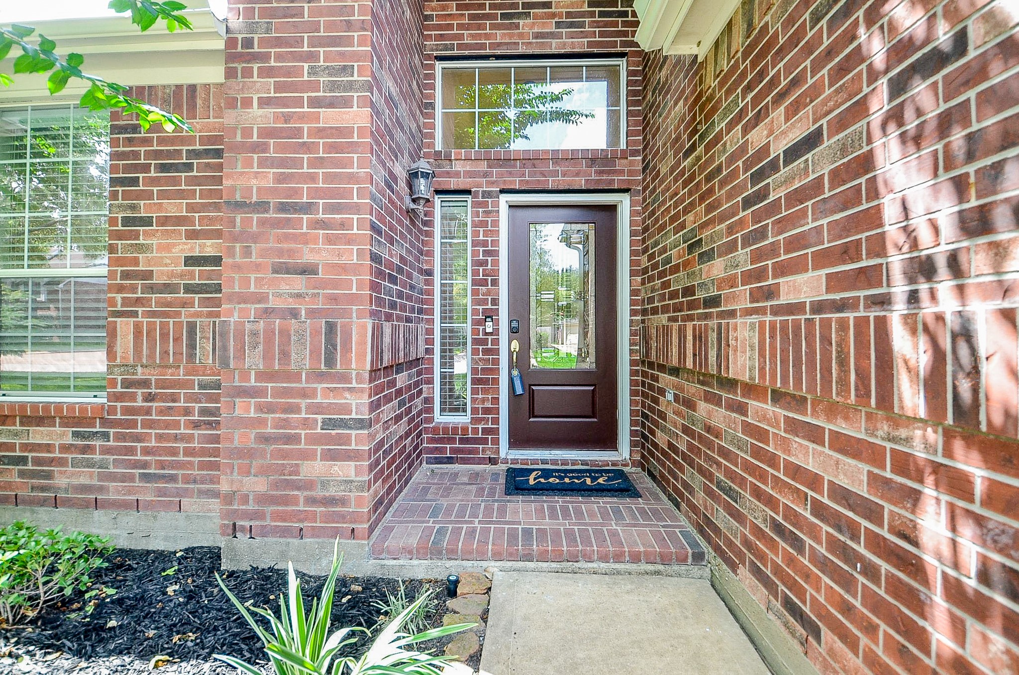 Step through the glass front door and youll immediately see the natural light, fresh paint and spacious layout waiting inside.
