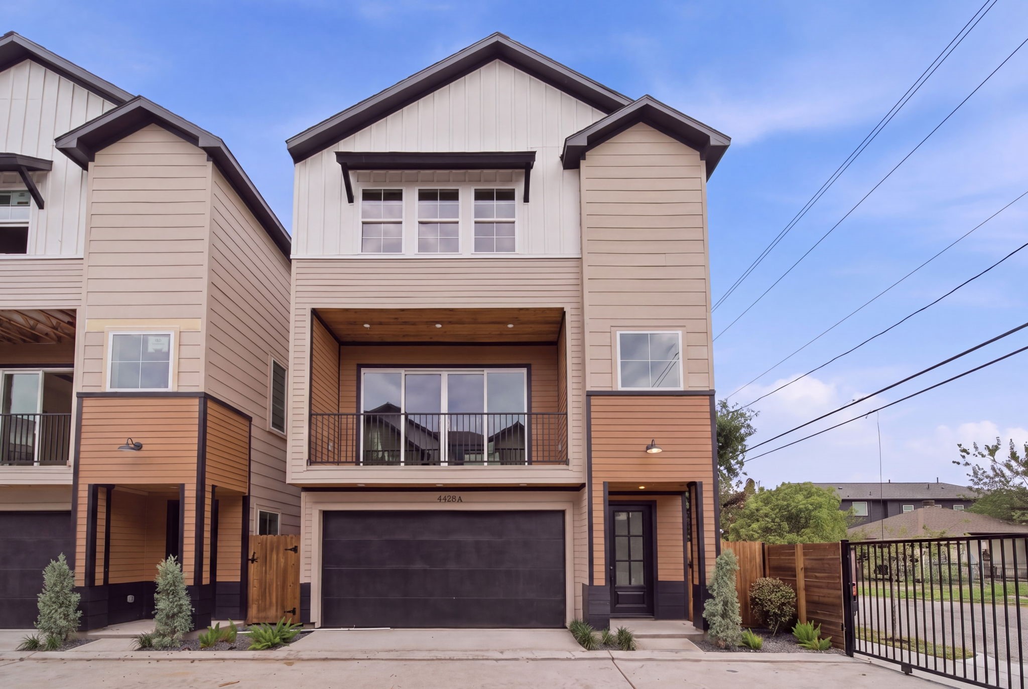 Clean lines, modern architecture, minimalist elegance, and a prime location.
