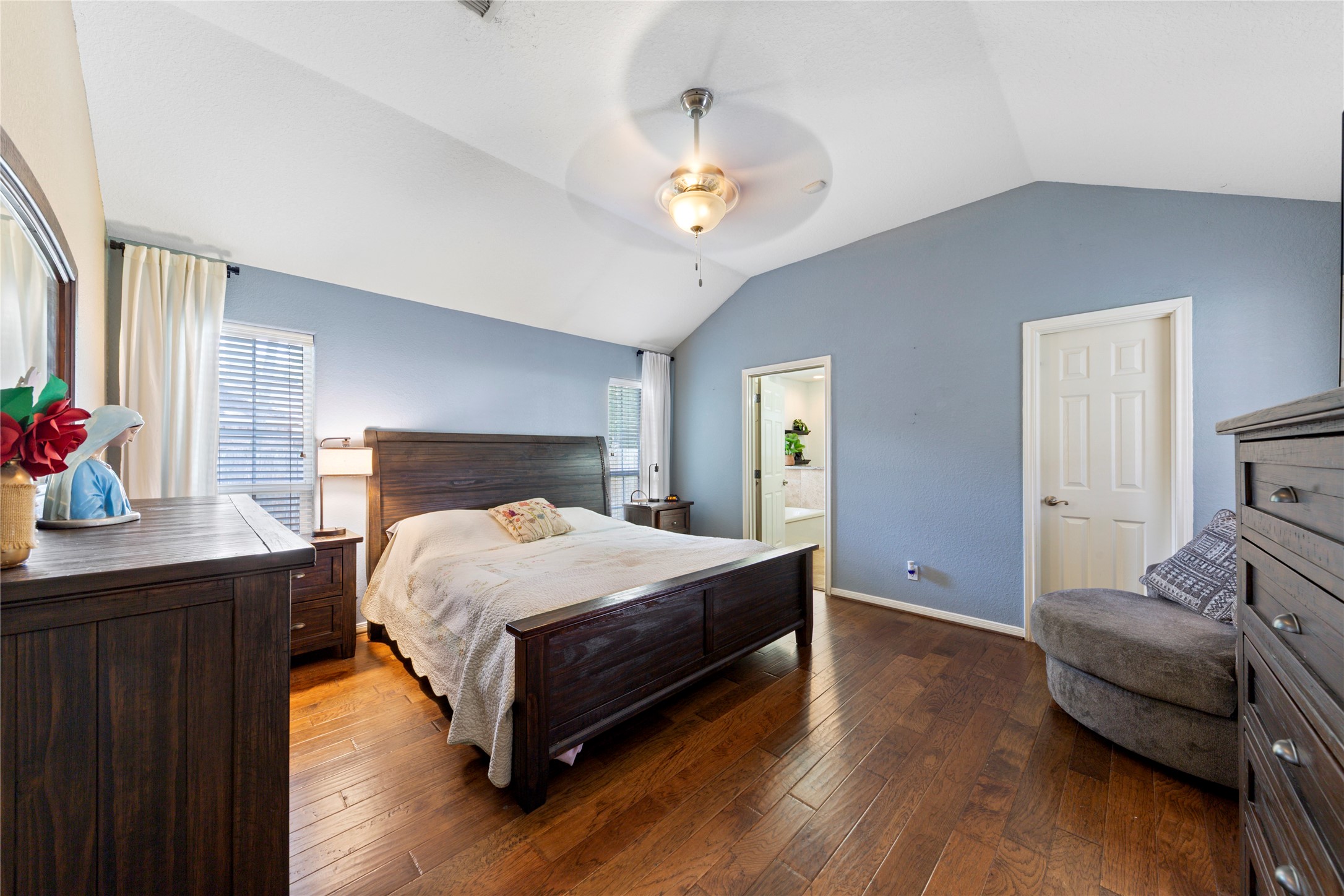 Primary bedroom with en-suite bathroom