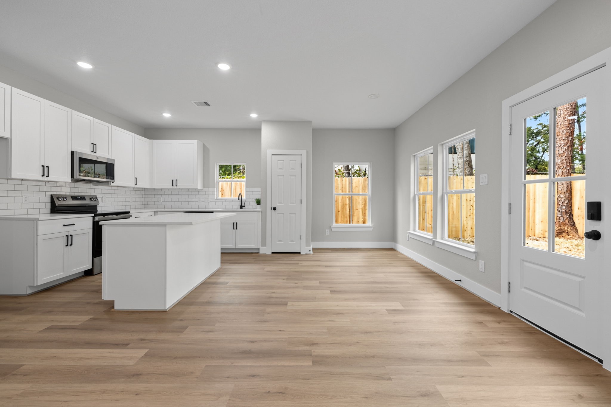Open floor plan