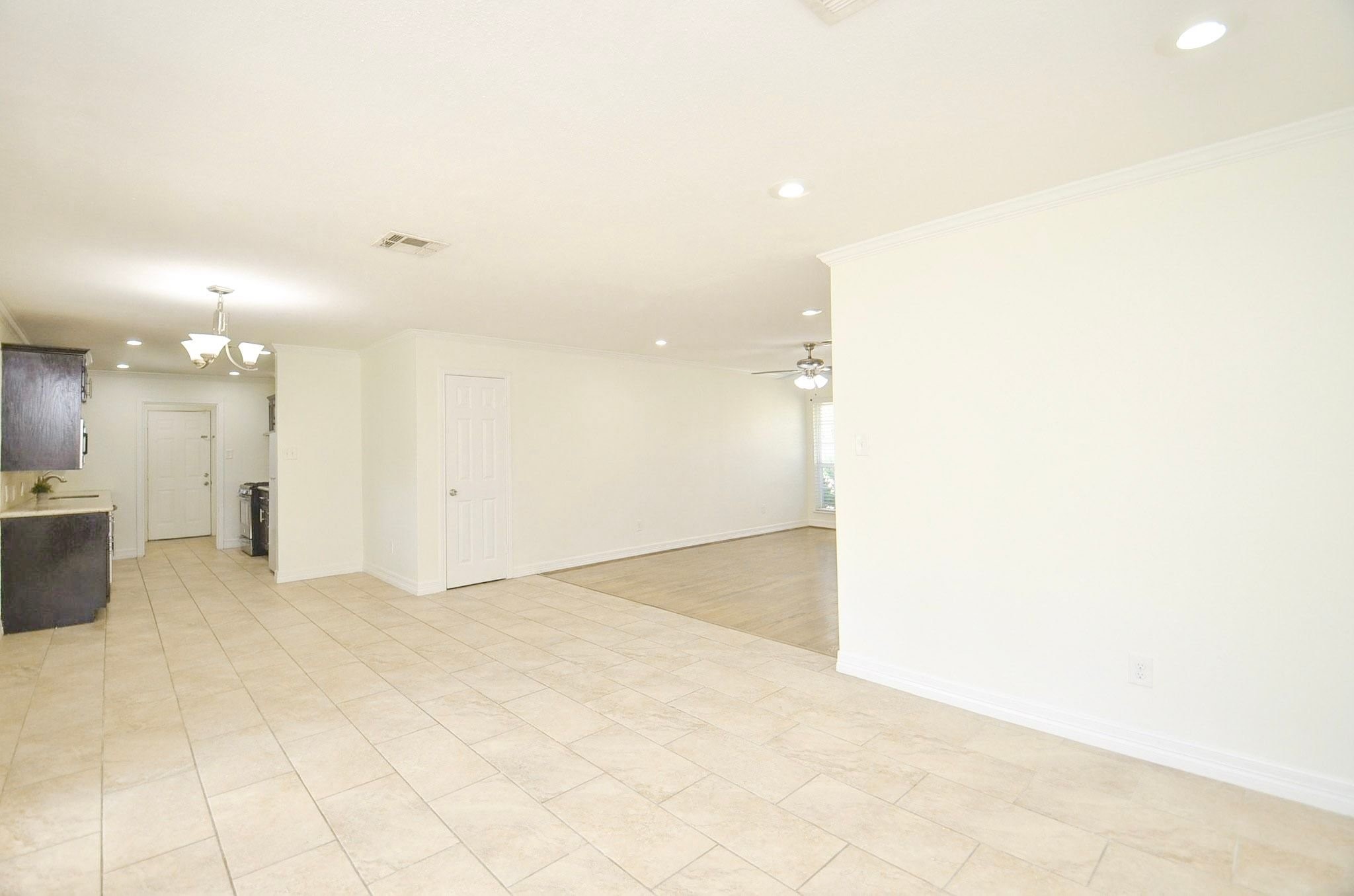 This open floor plan makes it easy to entertain.