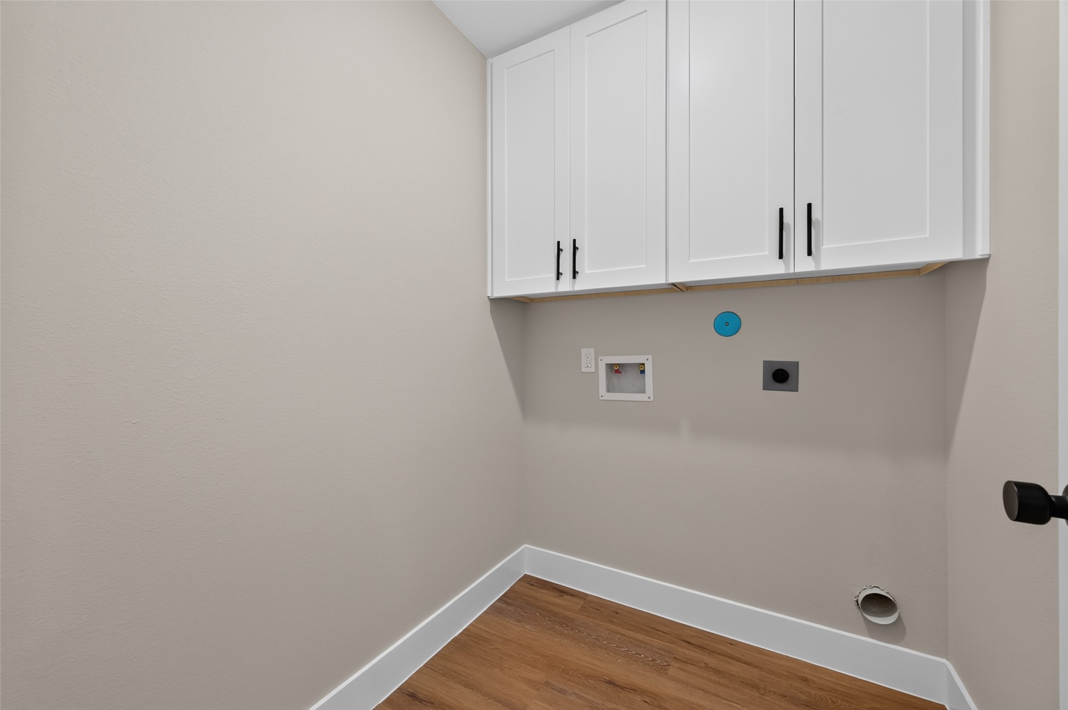 Utility room located inside the unit.