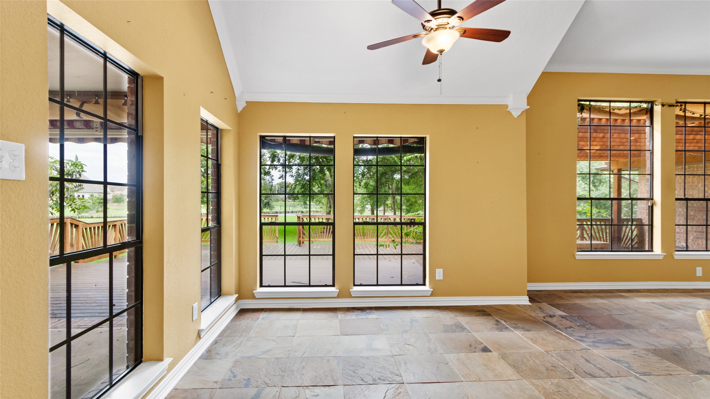 Dining area is located off the kitchen and open to the living room with gorgeous views!