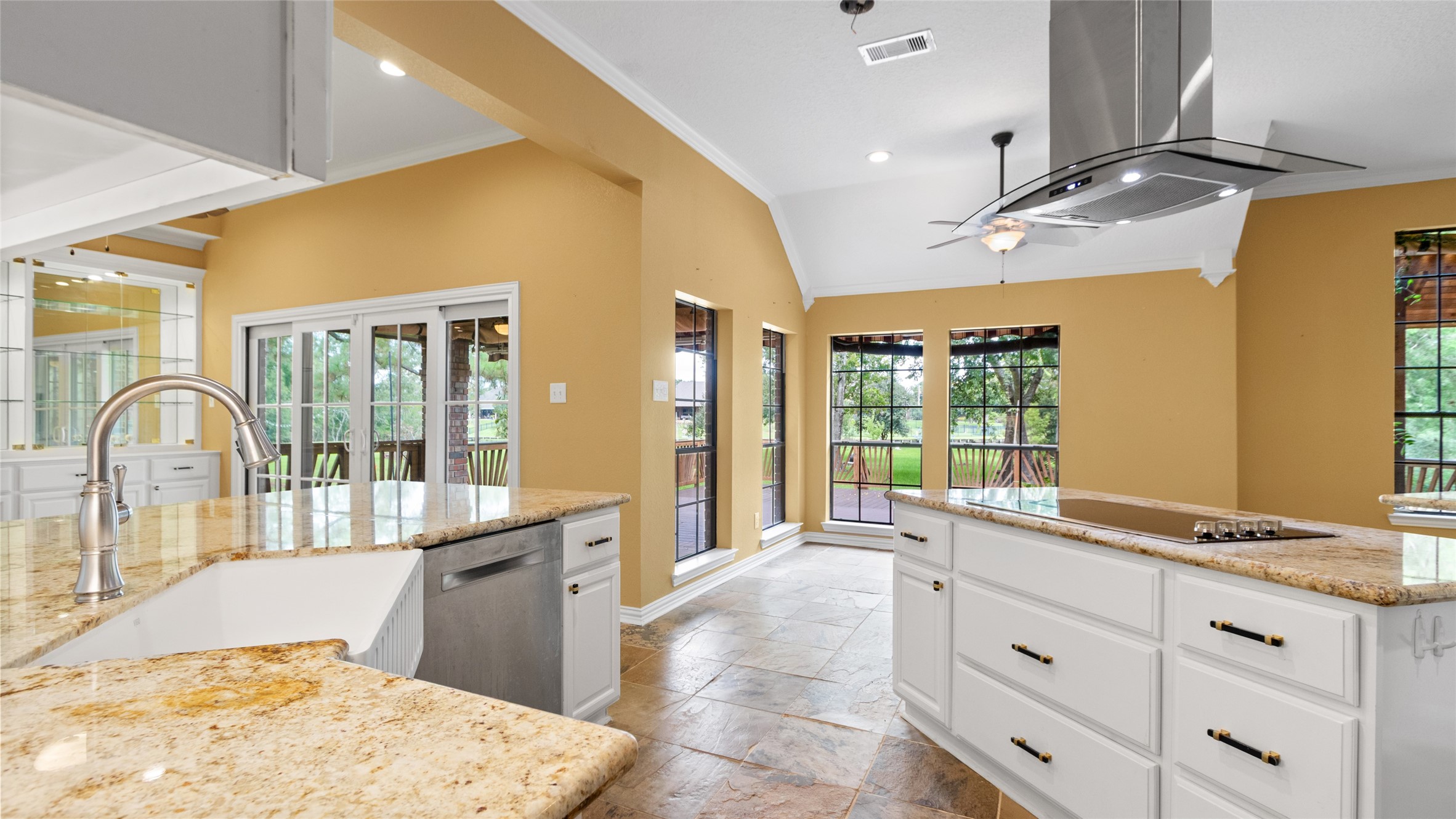 This island kitchen is perfect for the chef in your familly