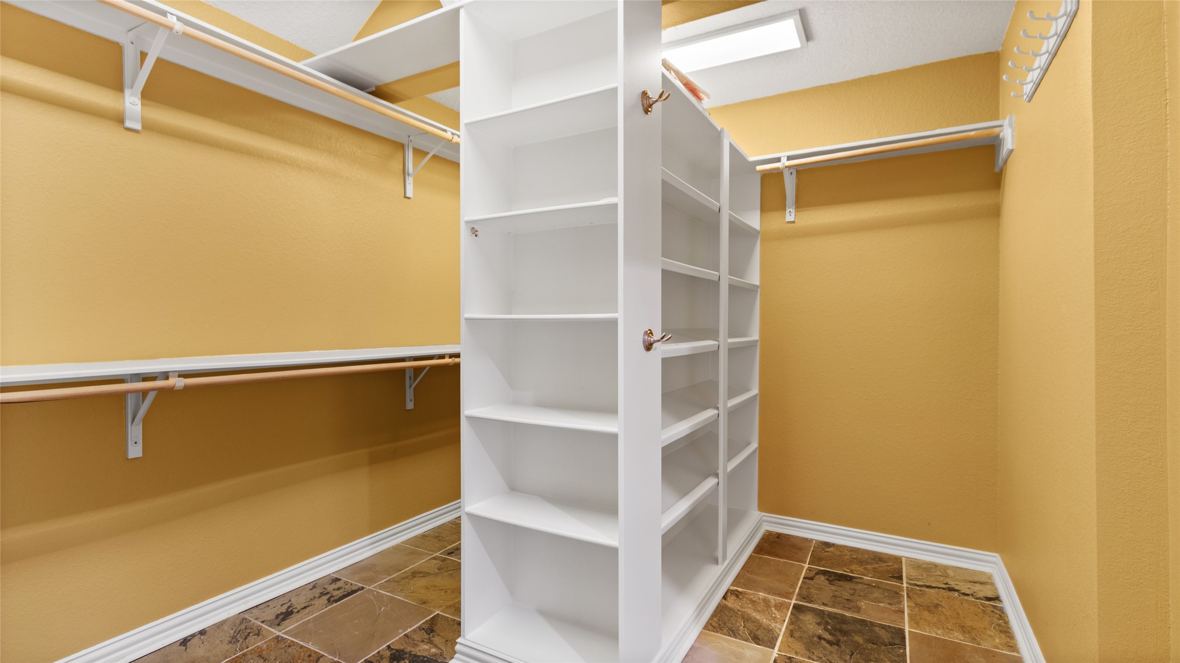Primary closet is a dream come true!