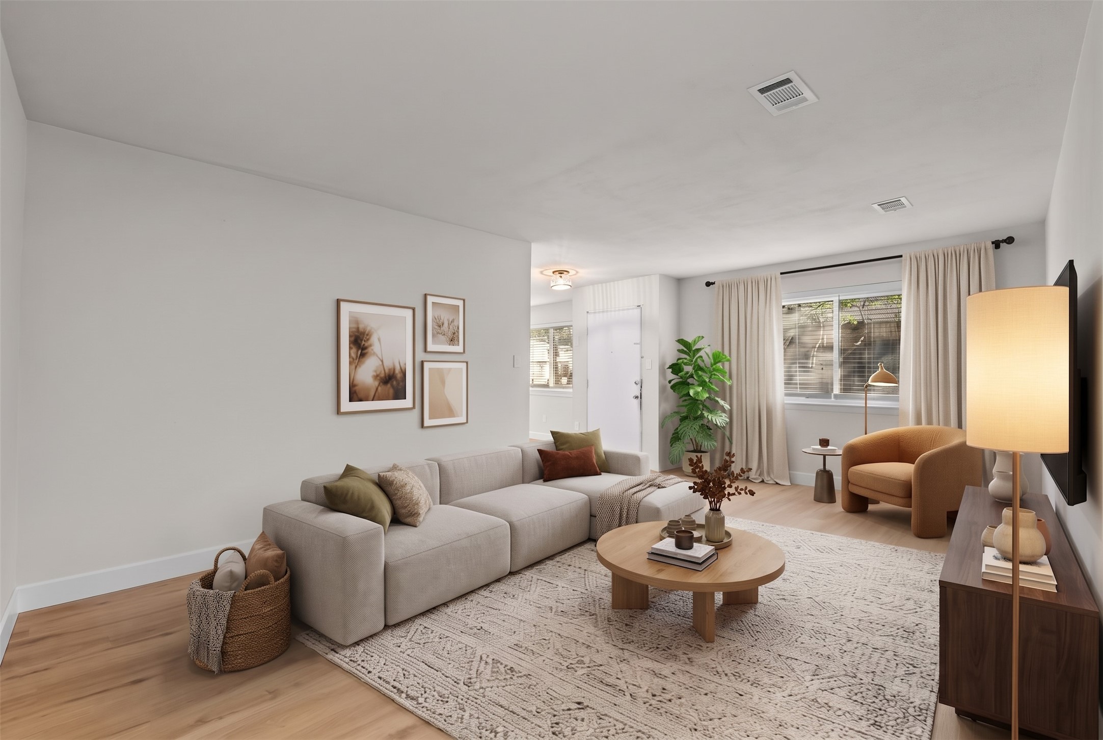 Open, light-filled layout with low-E insulated windows and modern finishes.