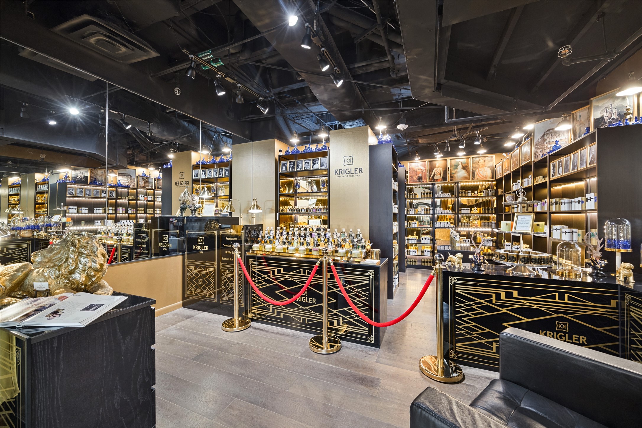 Krigler perfumery adds a specialty retail destination within the hotel. Boutique setting provides an option for fragrance shopping without leaving the property.