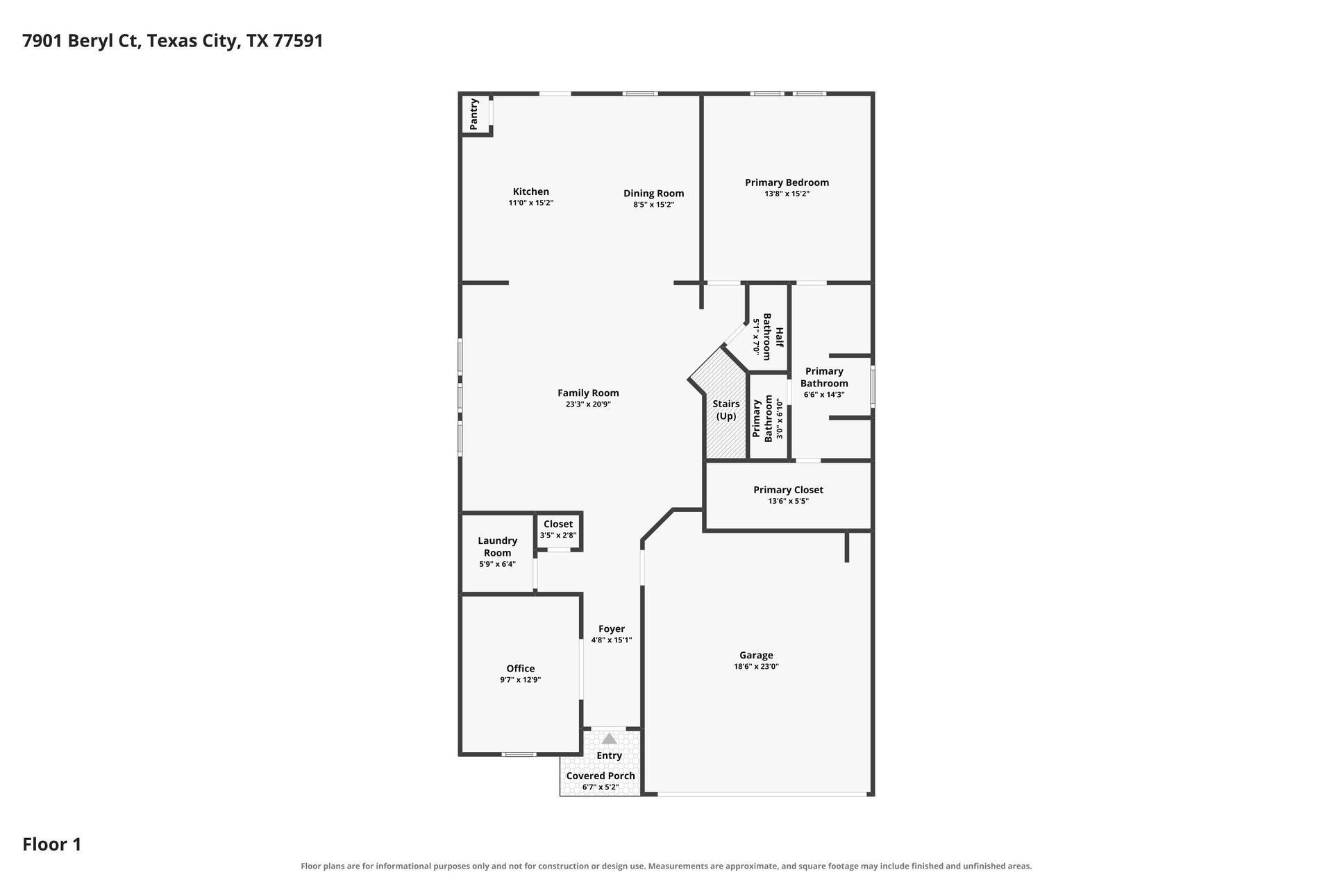7901 Beryl Court, Texas City, TX 77591