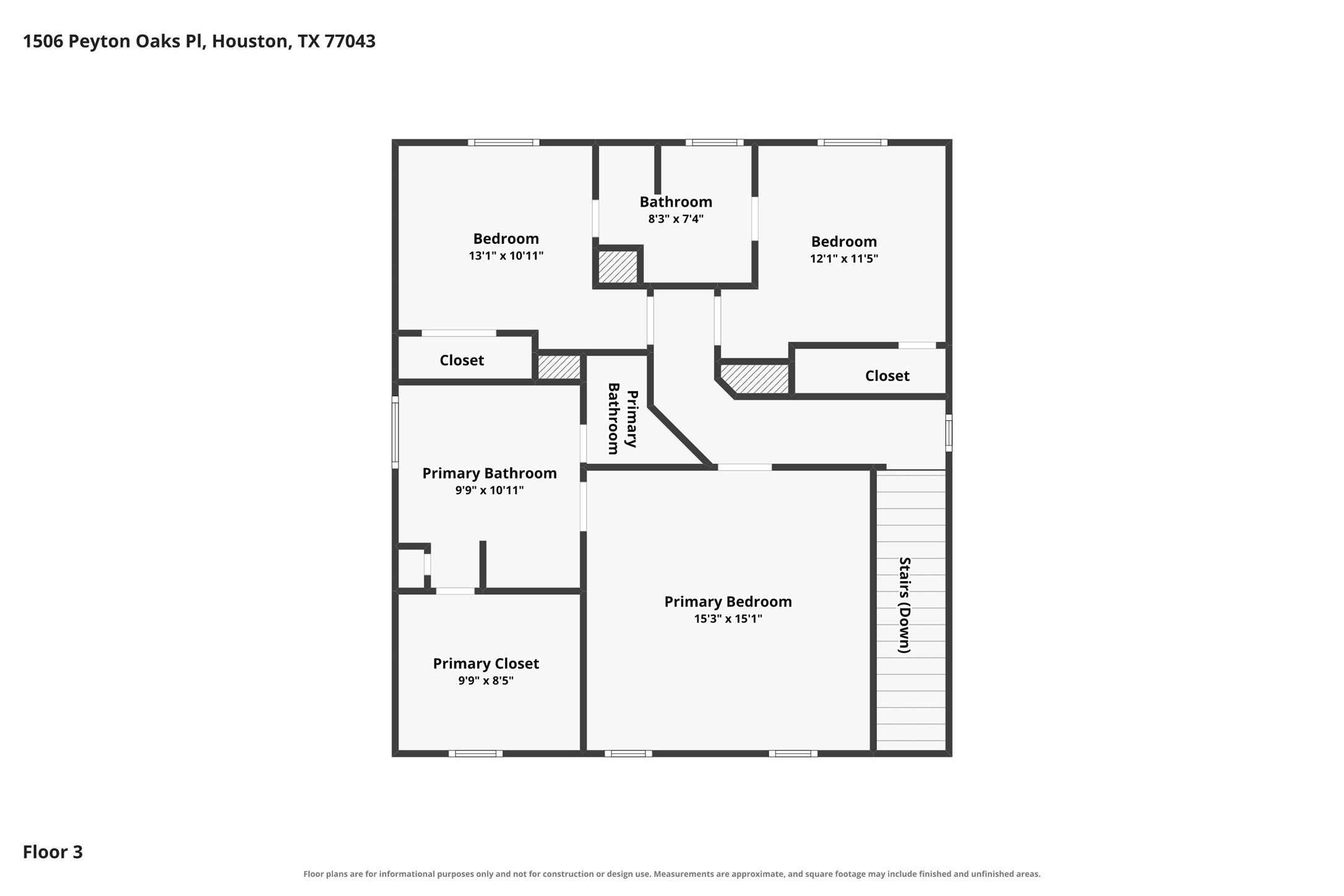 Floor Plan 3rd floor