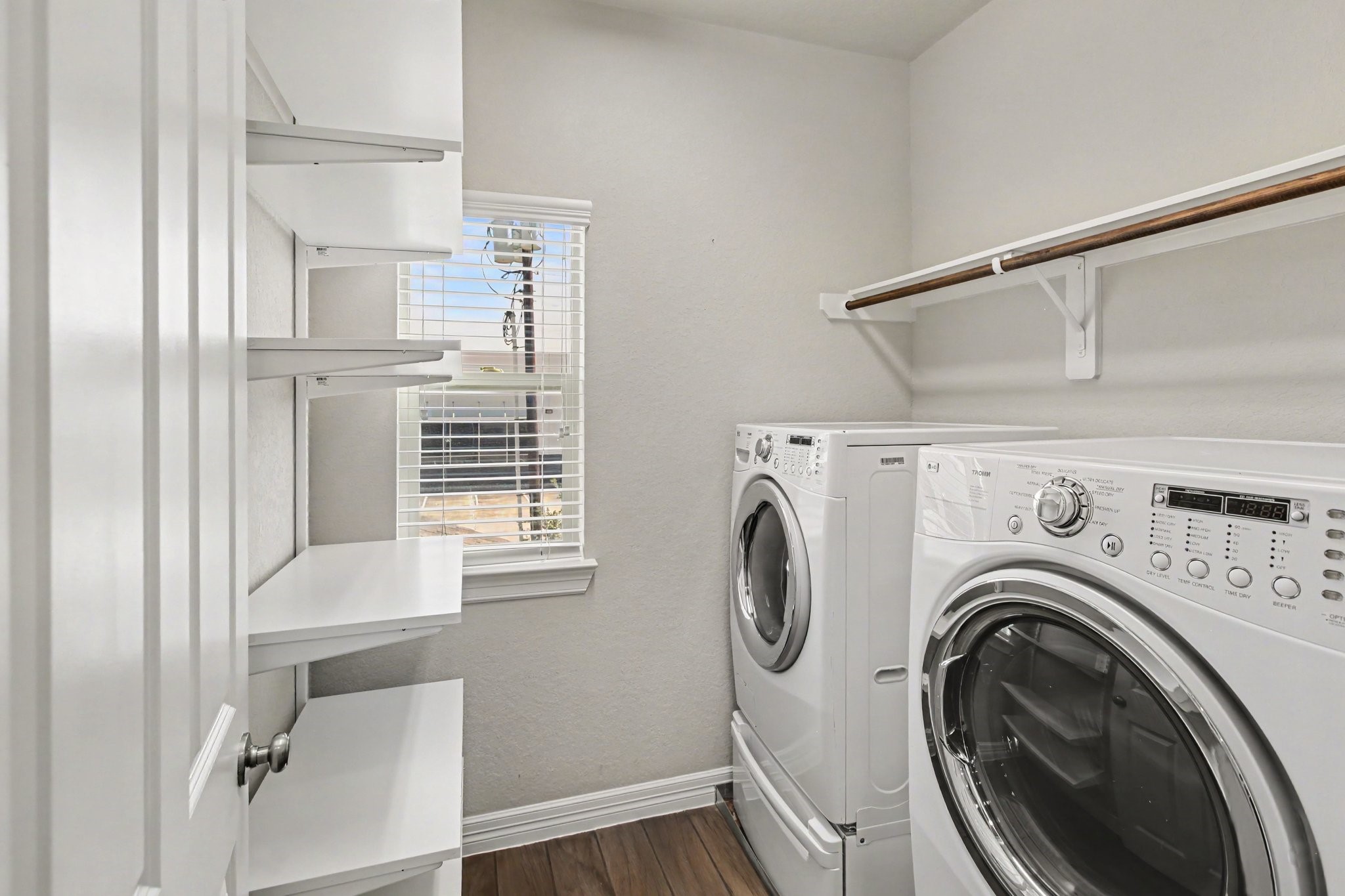 The laundry room on the 2nd floor