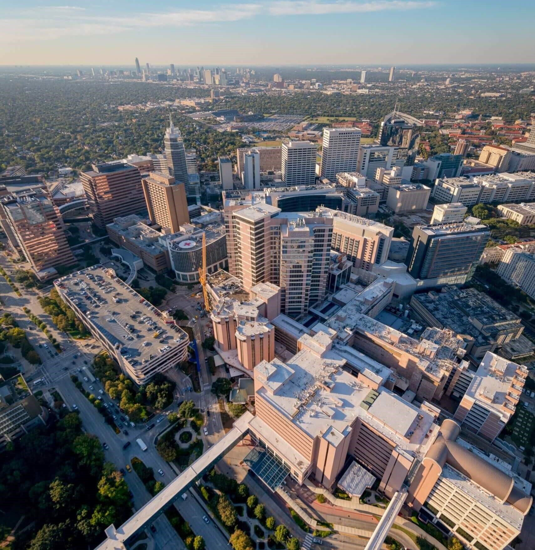 Located minutes from the Texas Medical Center - the world's largest medical complex.