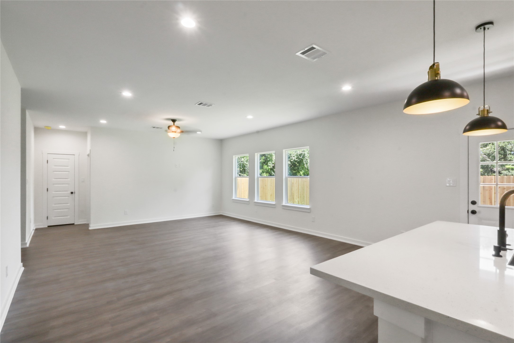 View of living Area form Kitchen