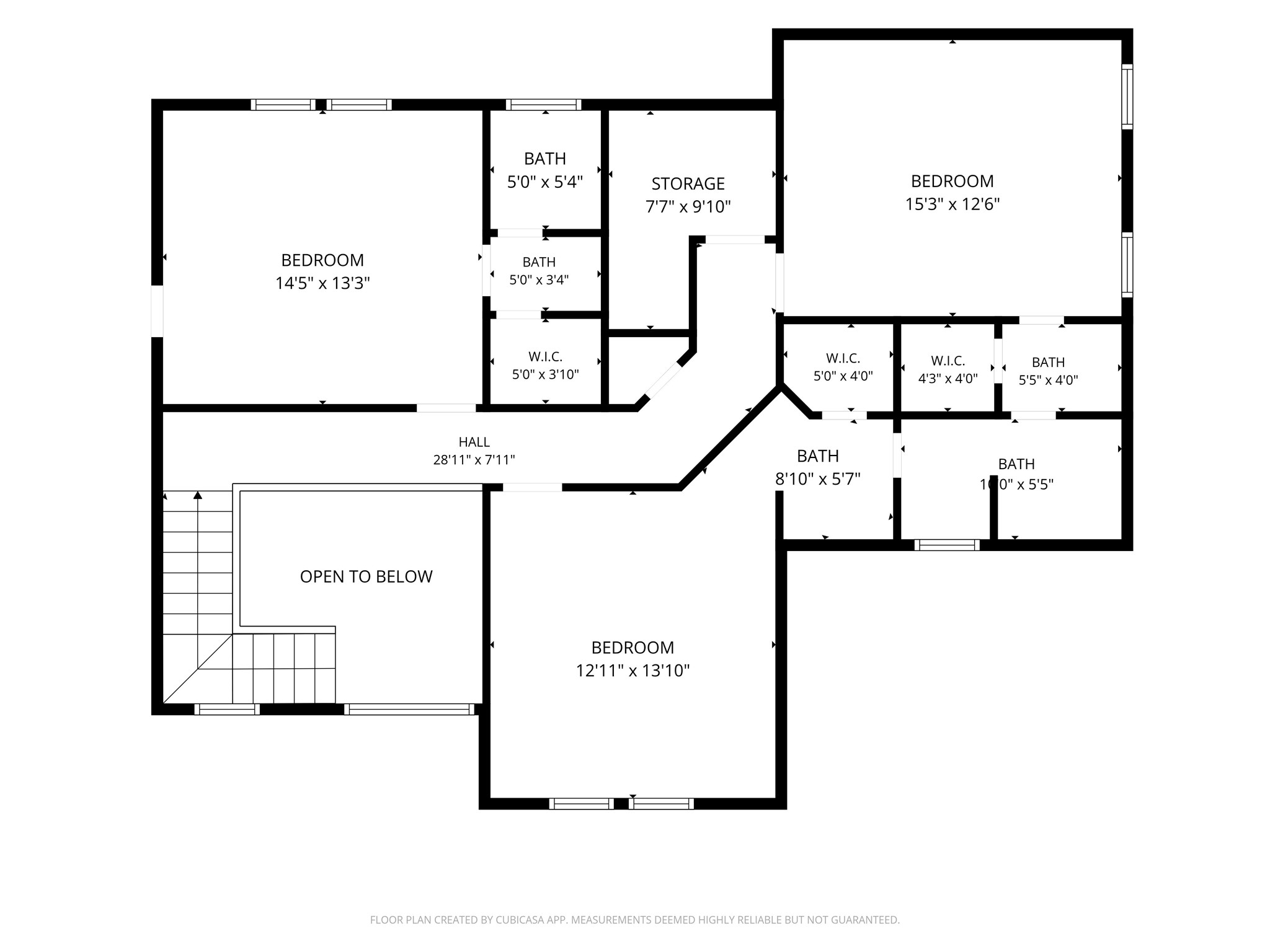 Upstairs: three spacious secondary bedrooms plus two full baths and excellent storage.