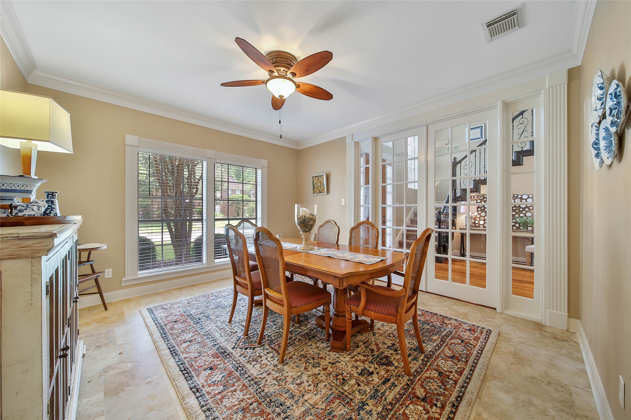 A true formal dining room provides another dedicated space for hosting and celebrations.