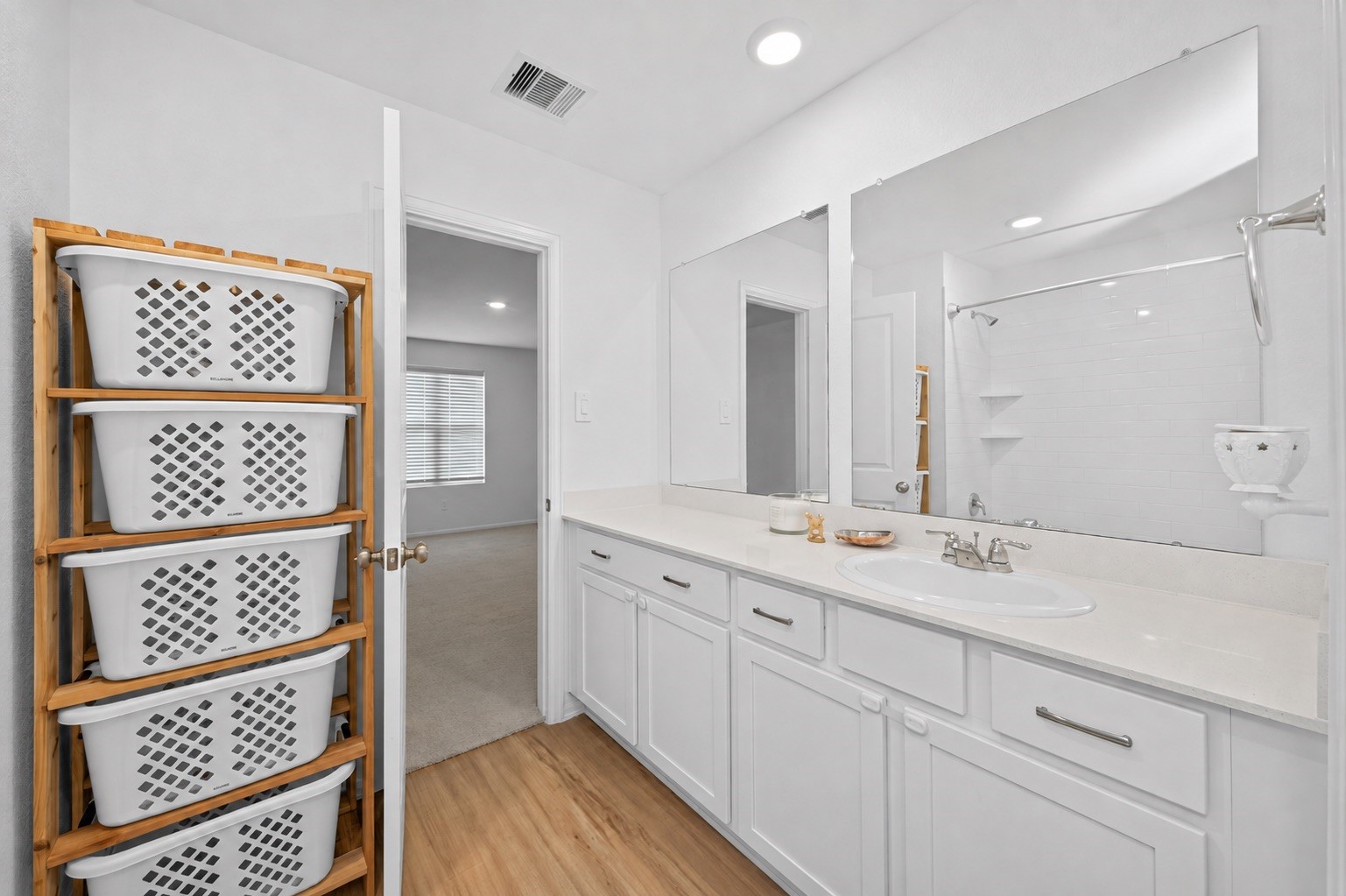 Primary Bathroom with extra counter space