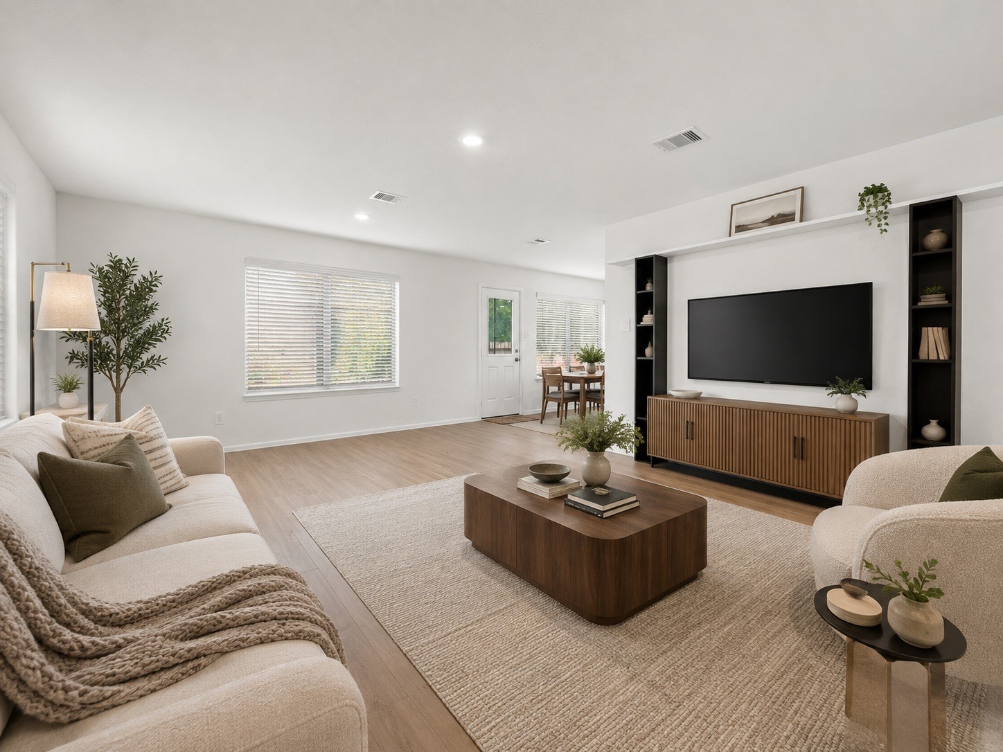 Staged Living Room