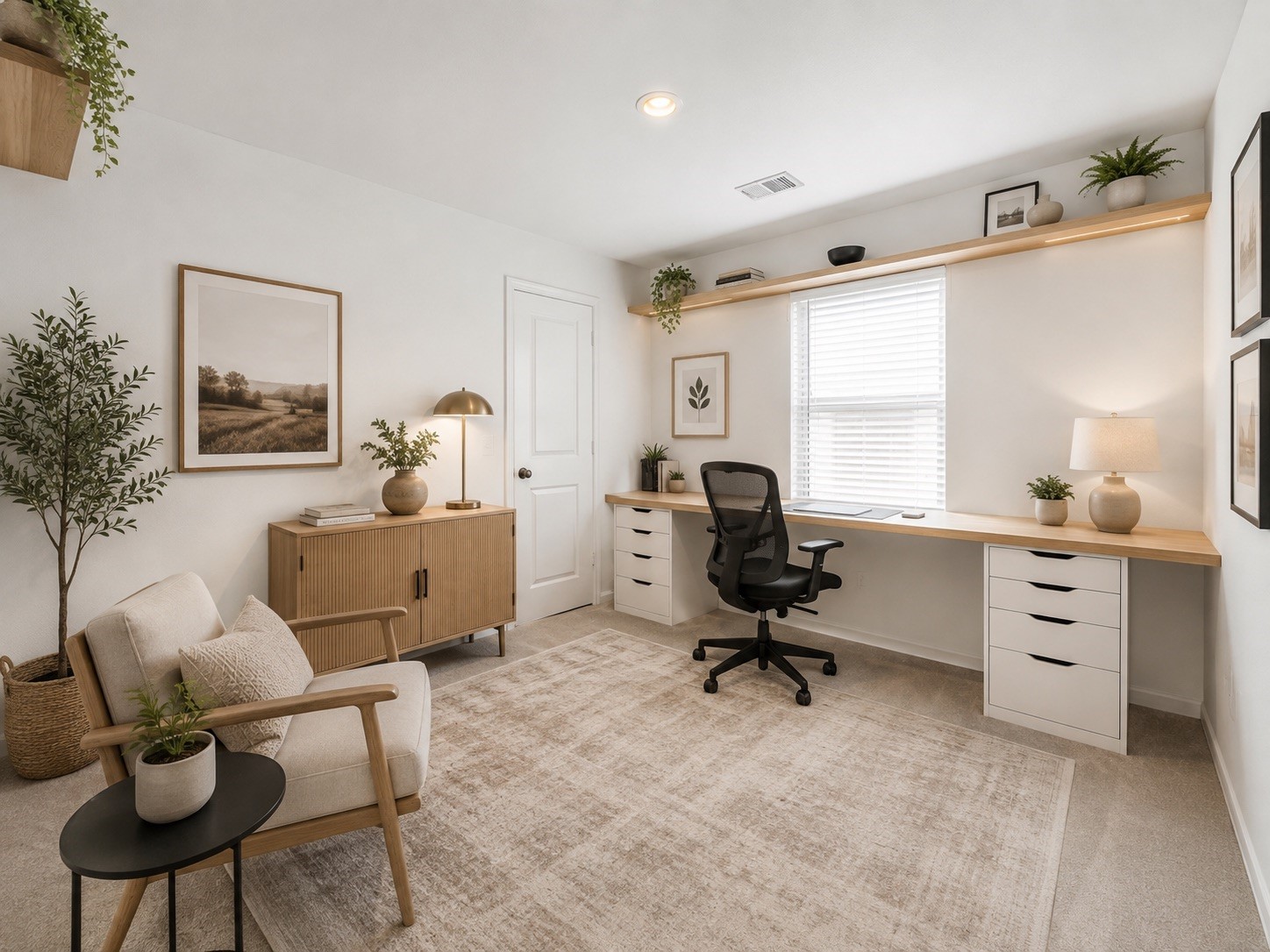 Staged Secondary Bedroom