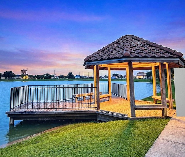 Gazebo with Dock