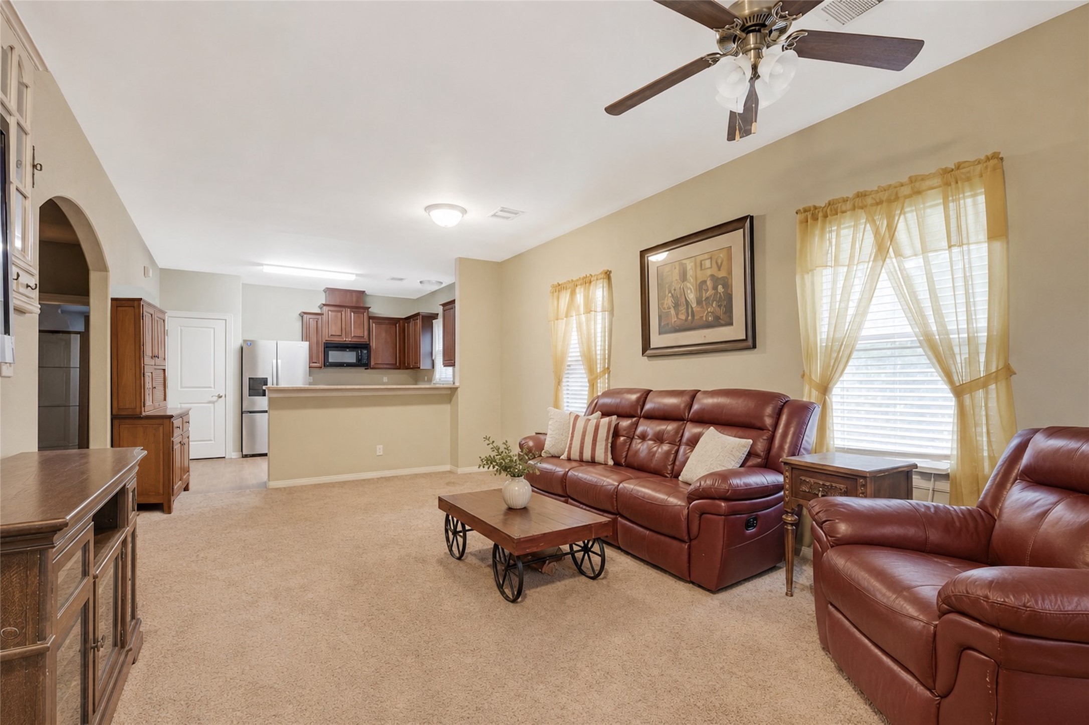 Living Area (Partially Virtually Decluttered)