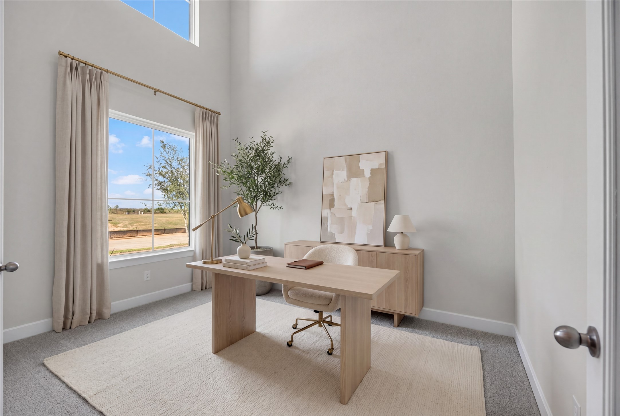 Virtually staged representative image; features, selections and colors may vary.