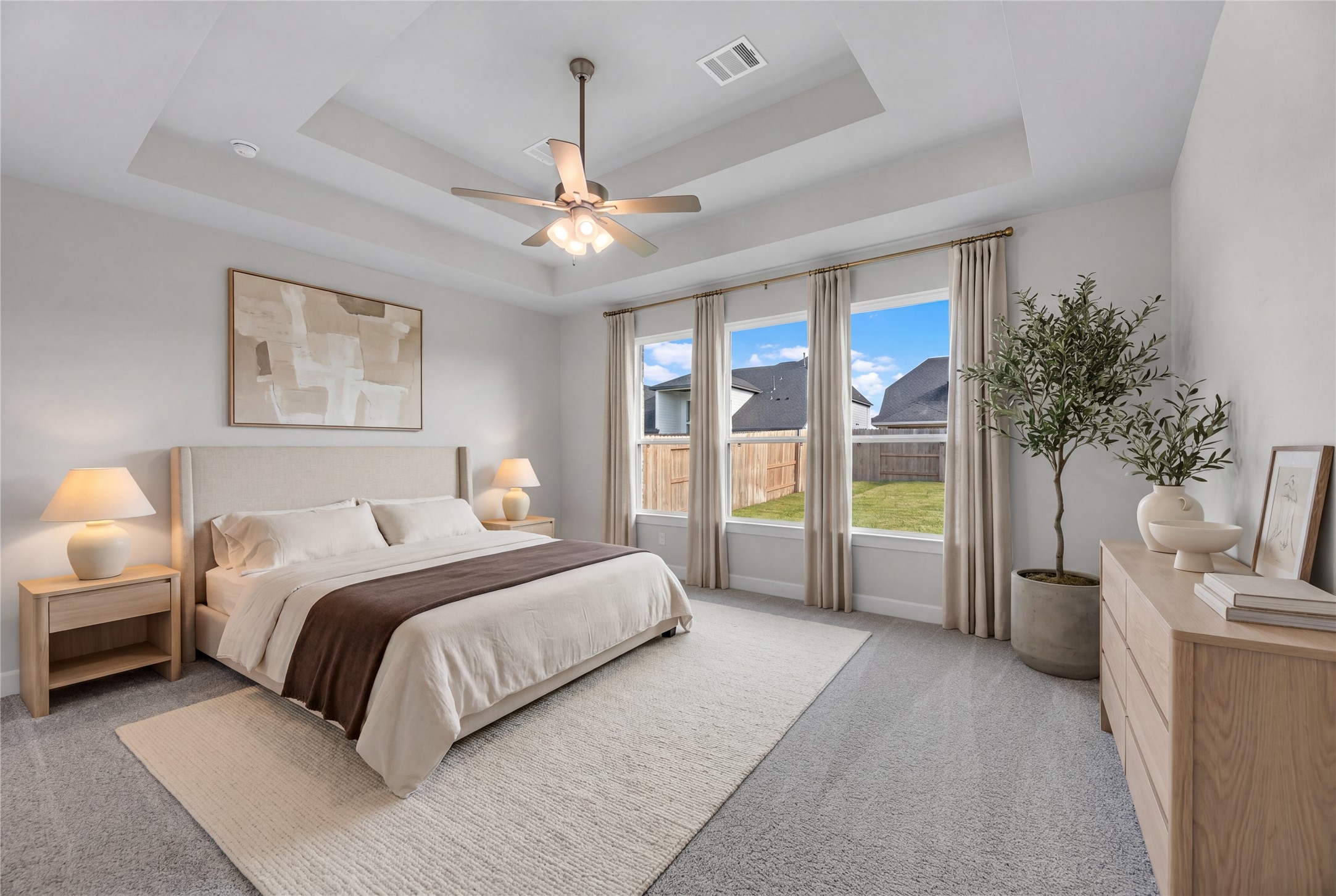 Virtually staged representative image; features, selections and colors may vary.