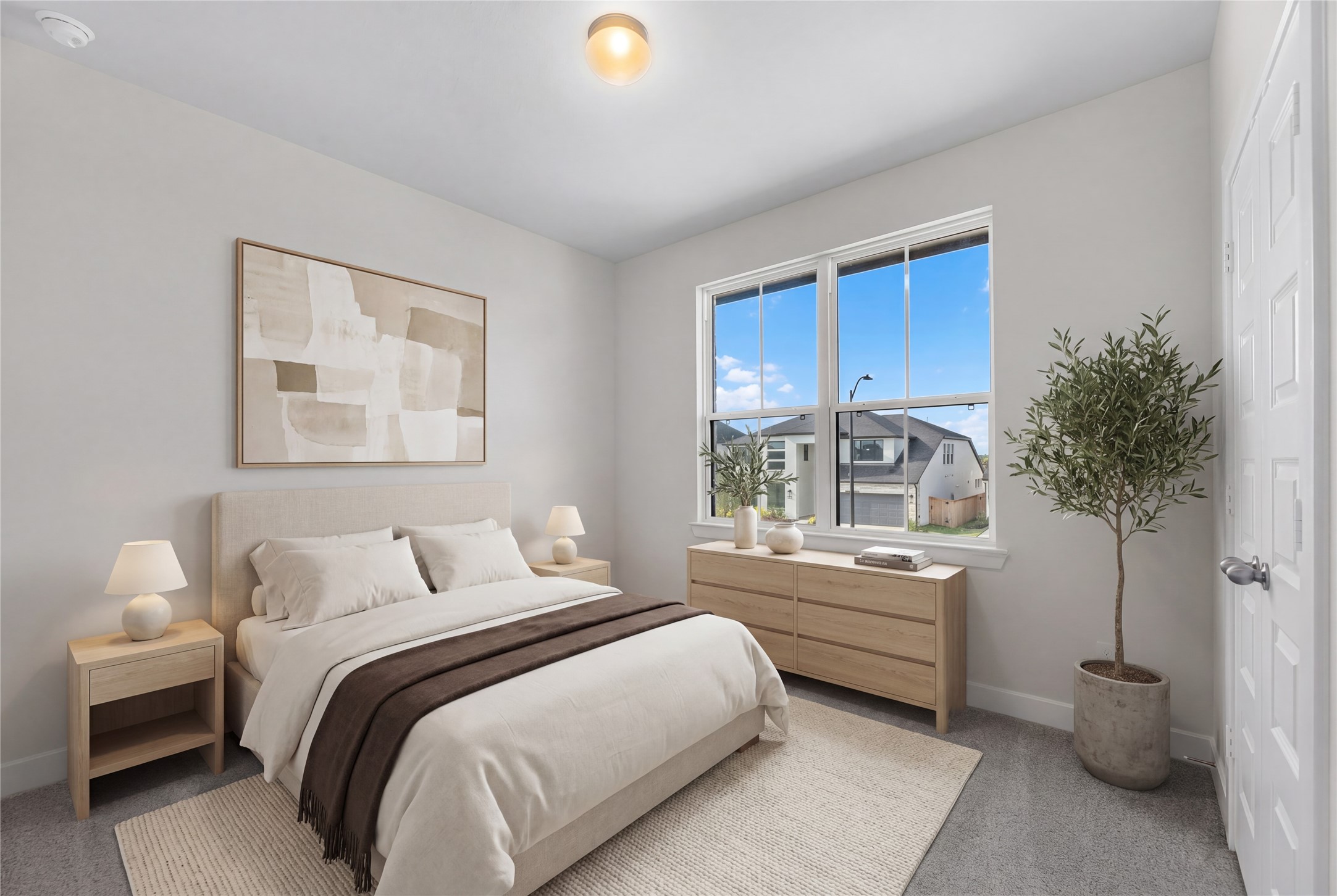 Virtually staged representative image; features, selections and colors may vary.