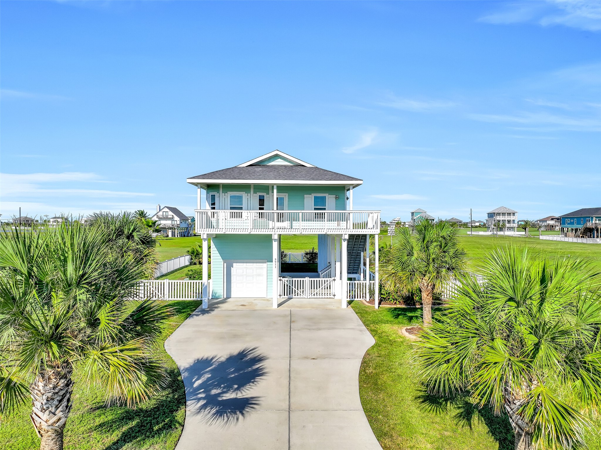 Beautiful landscaping can be found throughout the property, adding to the homes curb appeal.